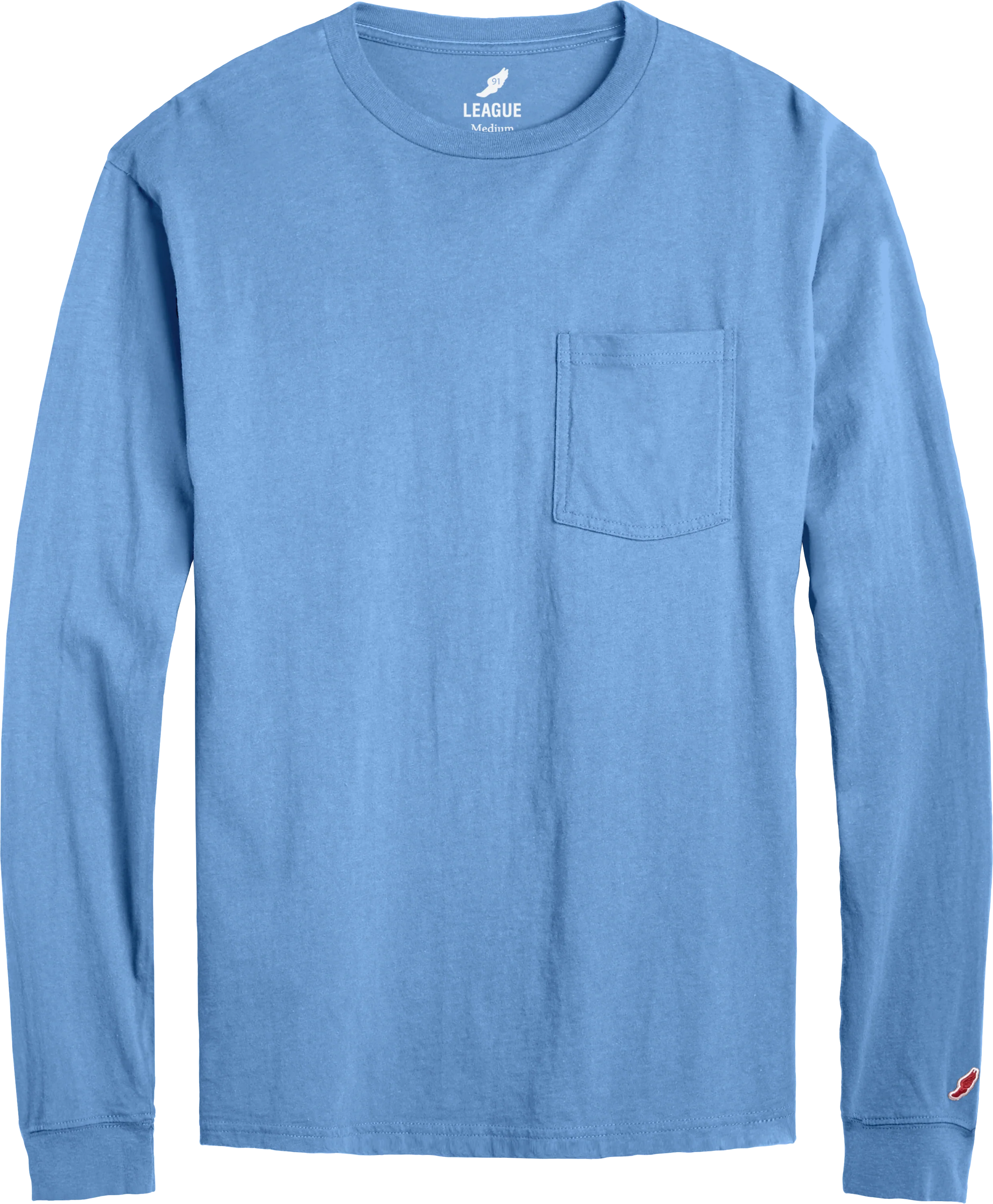 BT300 Long Sleeve Pocket Tee - Fashion Colors - Image 13