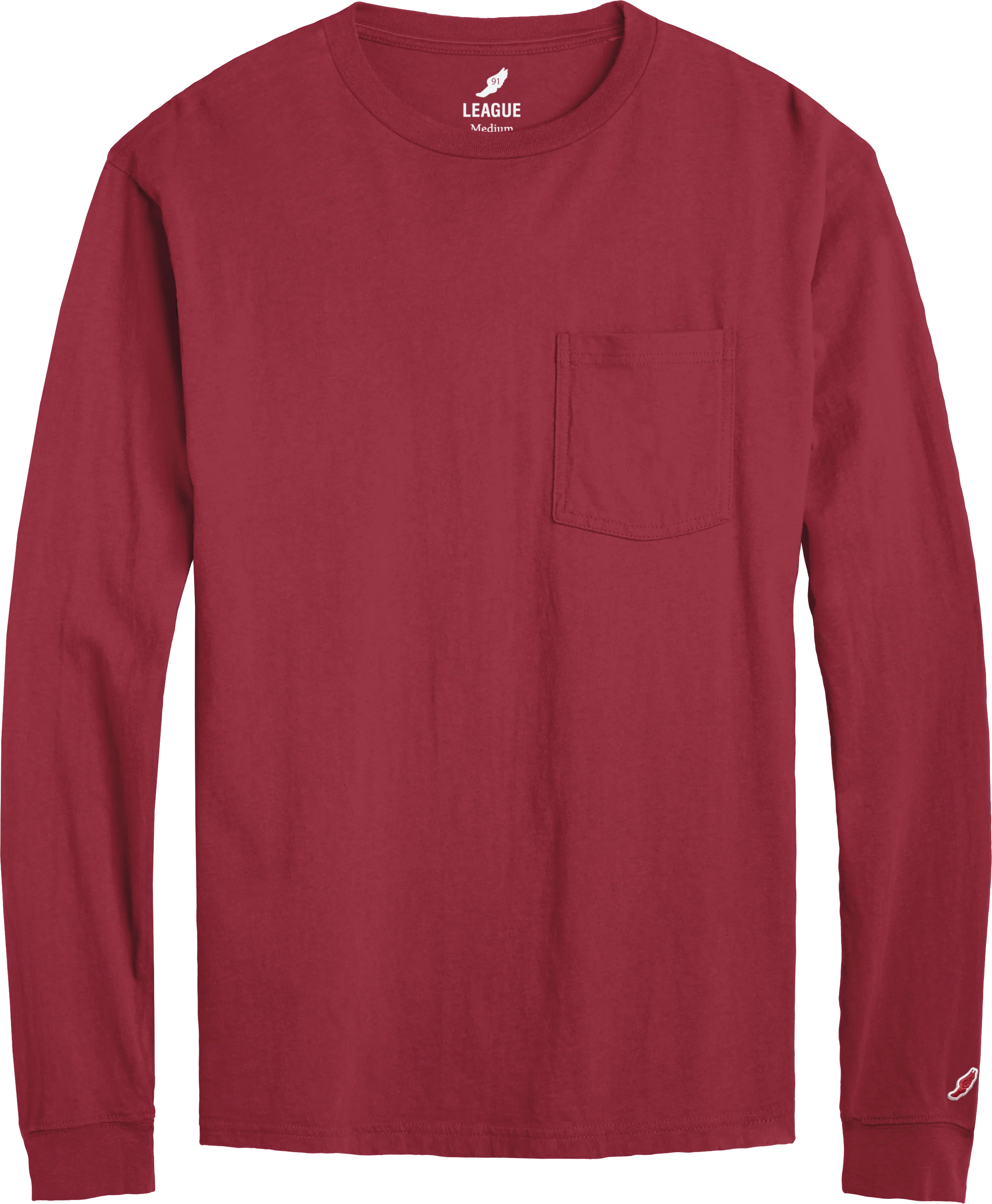 BT300 Long Sleeve Pocket Tee - Fashion Colors - Image 16