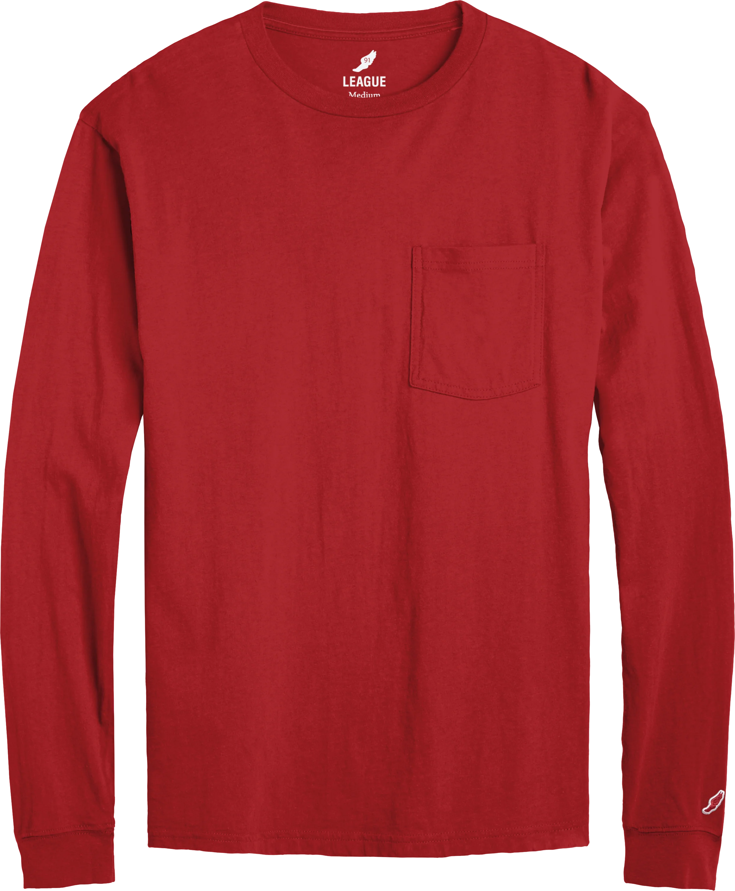 BT300 Long Sleeve Pocket Tee - Fashion Colors - Image 17