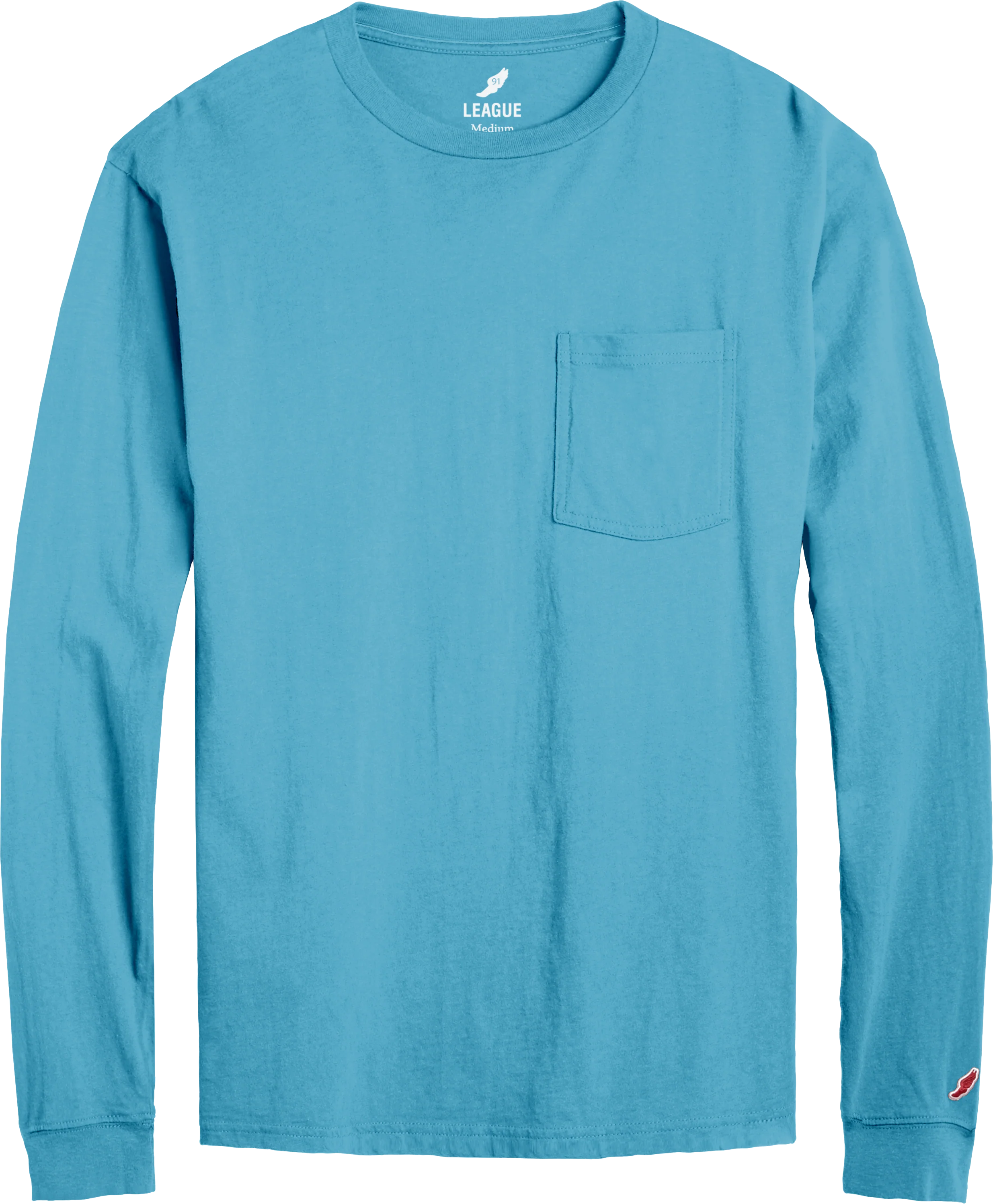 BT300 Long Sleeve Pocket Tee - Fashion Colors - Image 5