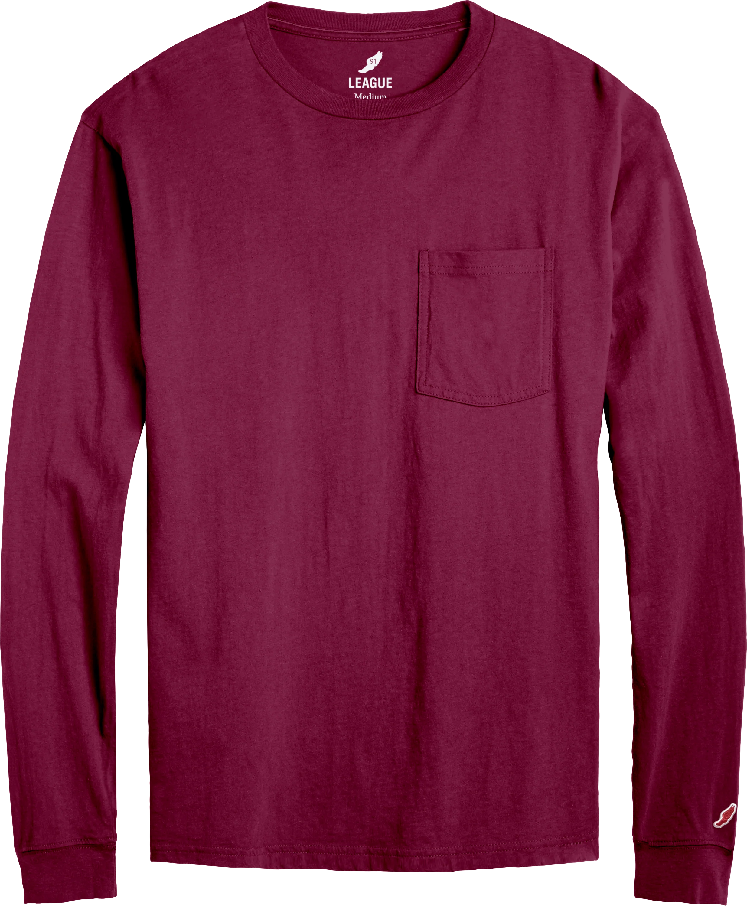 BT300 Long Sleeve Pocket Tee - Fashion Colors - Image 6
