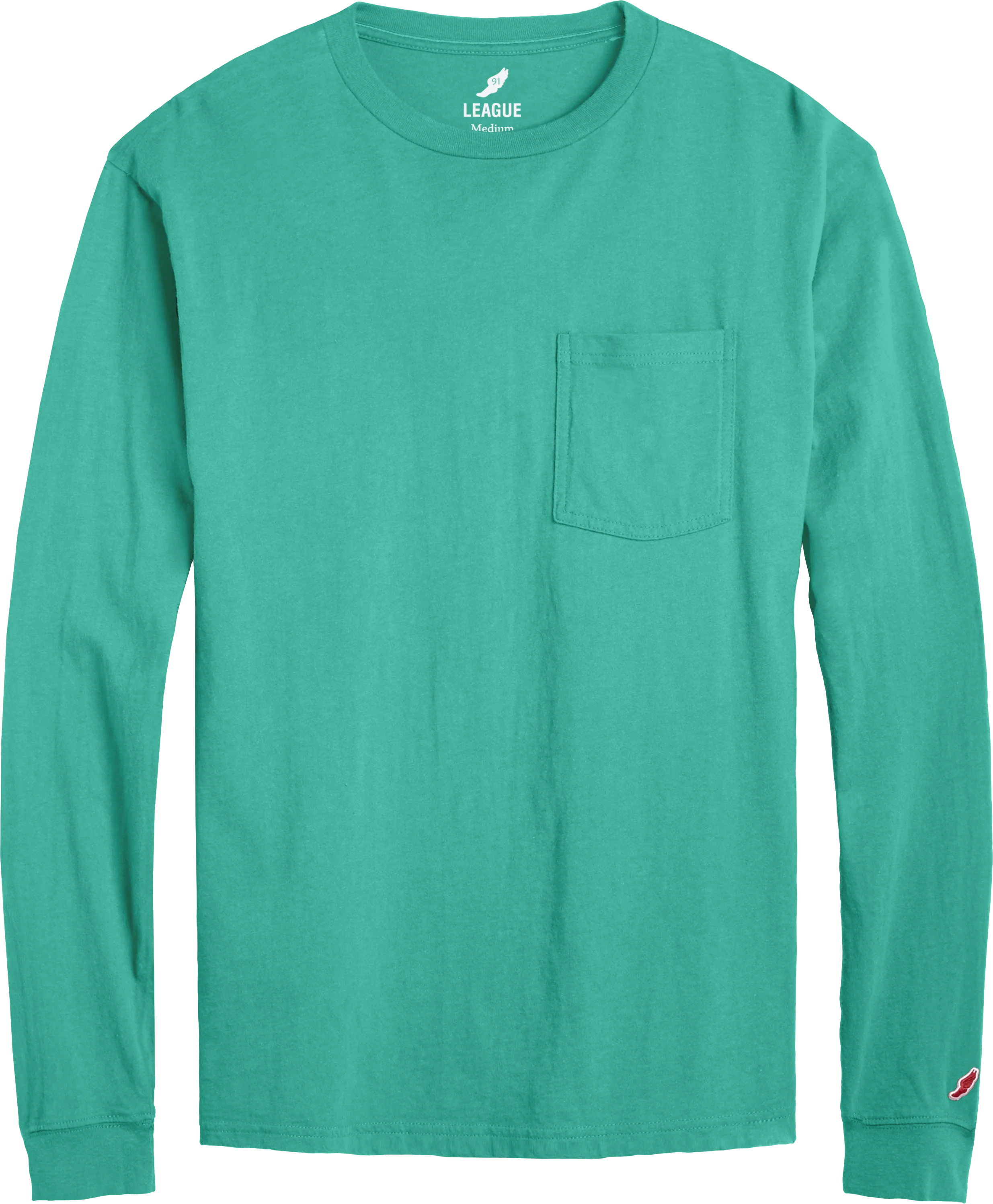 BT300 Long Sleeve Pocket Tee - Fashion Colors - Image 8