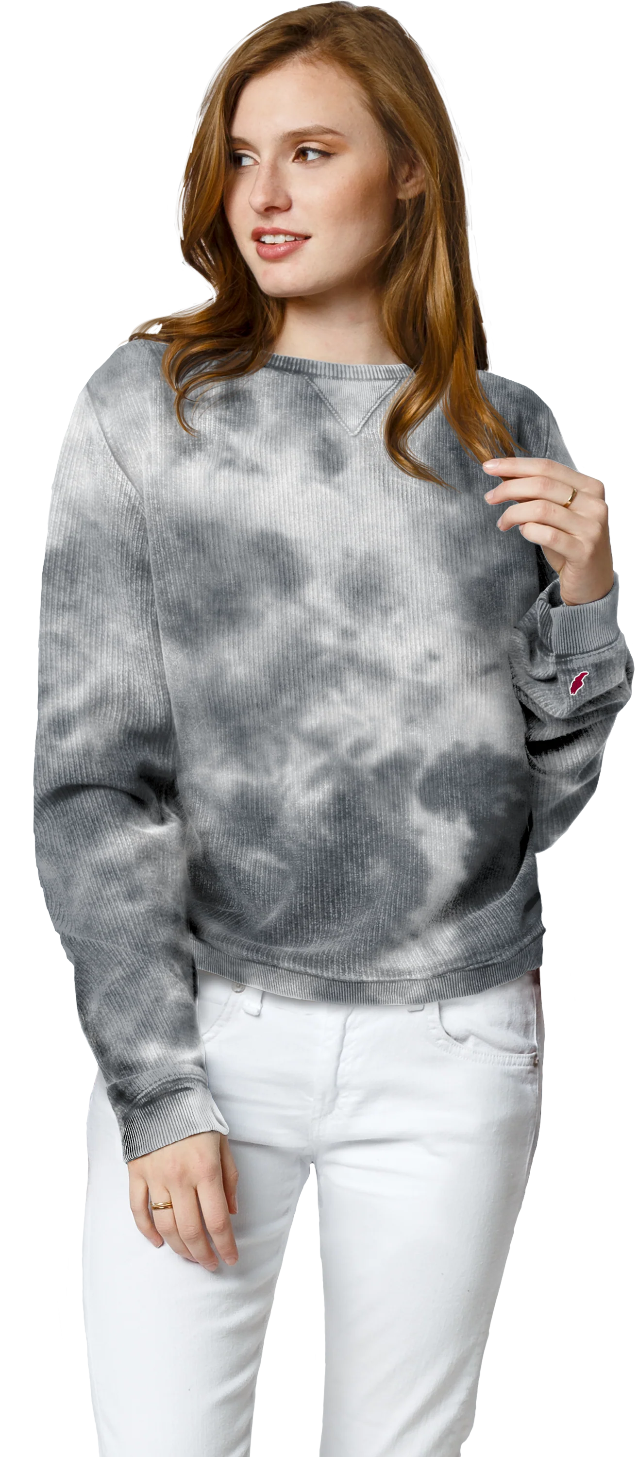 LU020 Timber Tie Dye Crew - Image 3