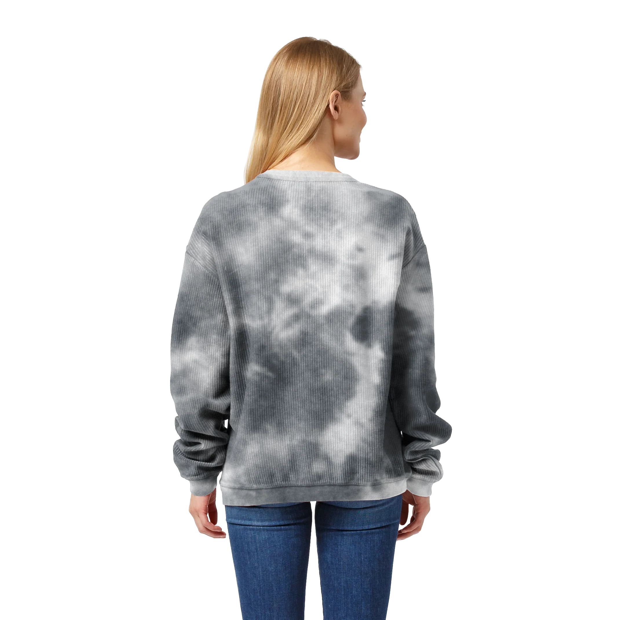 LU020 Timber Tie Dye Crew - Image 4