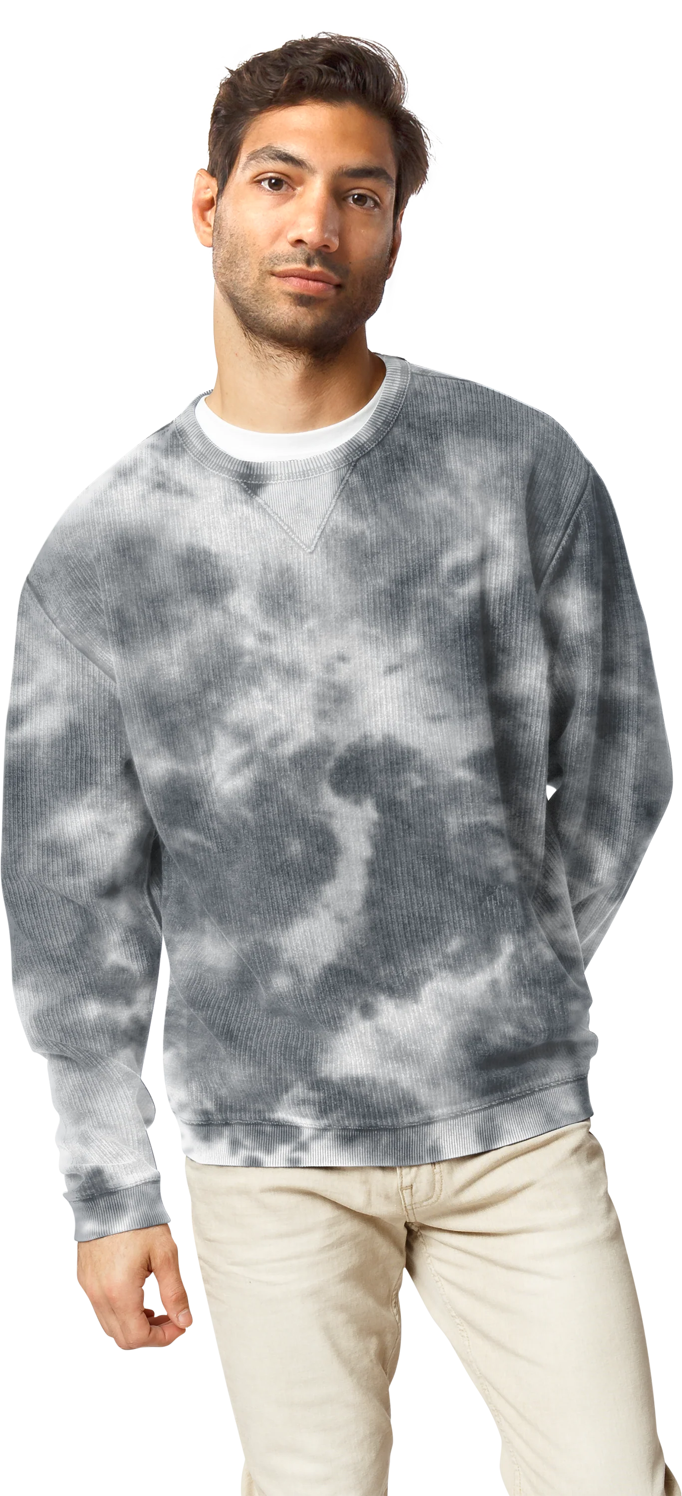 LU020 Timber Tie Dye Crew - Image 5