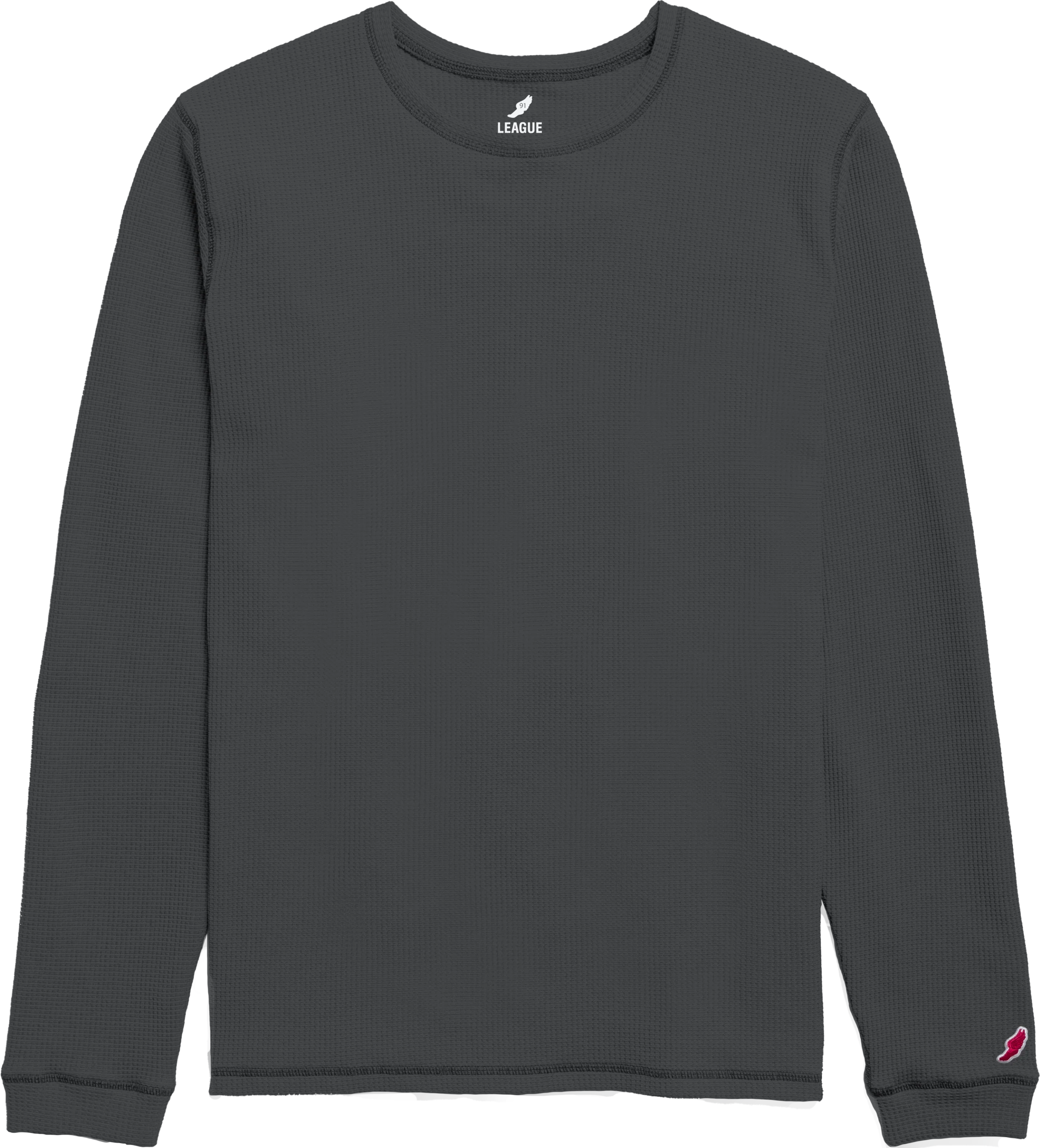 WA200 Waffle Long Sleeve Crew - Image 9