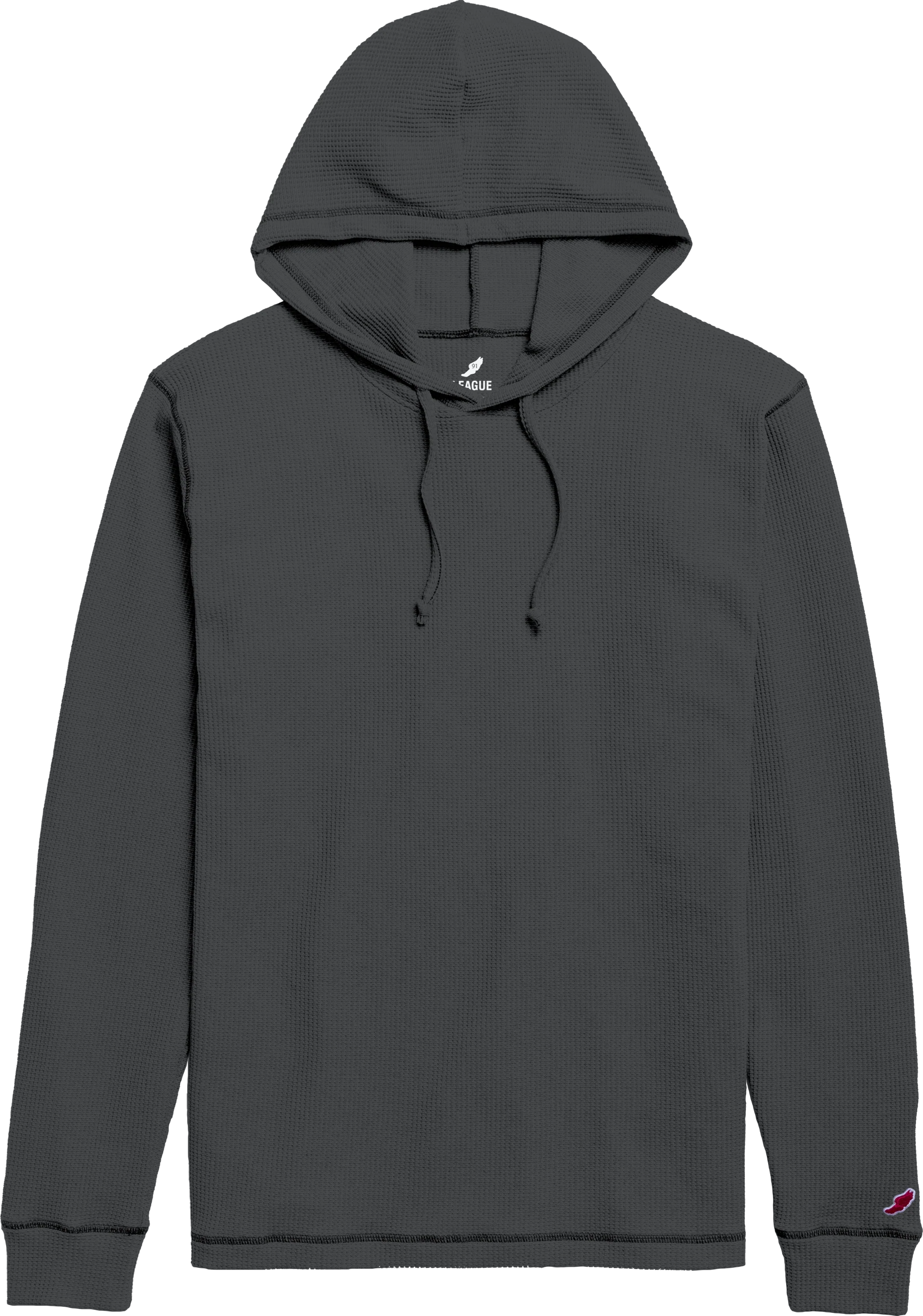 WA225 Waffle Pullover Hood - Image 10