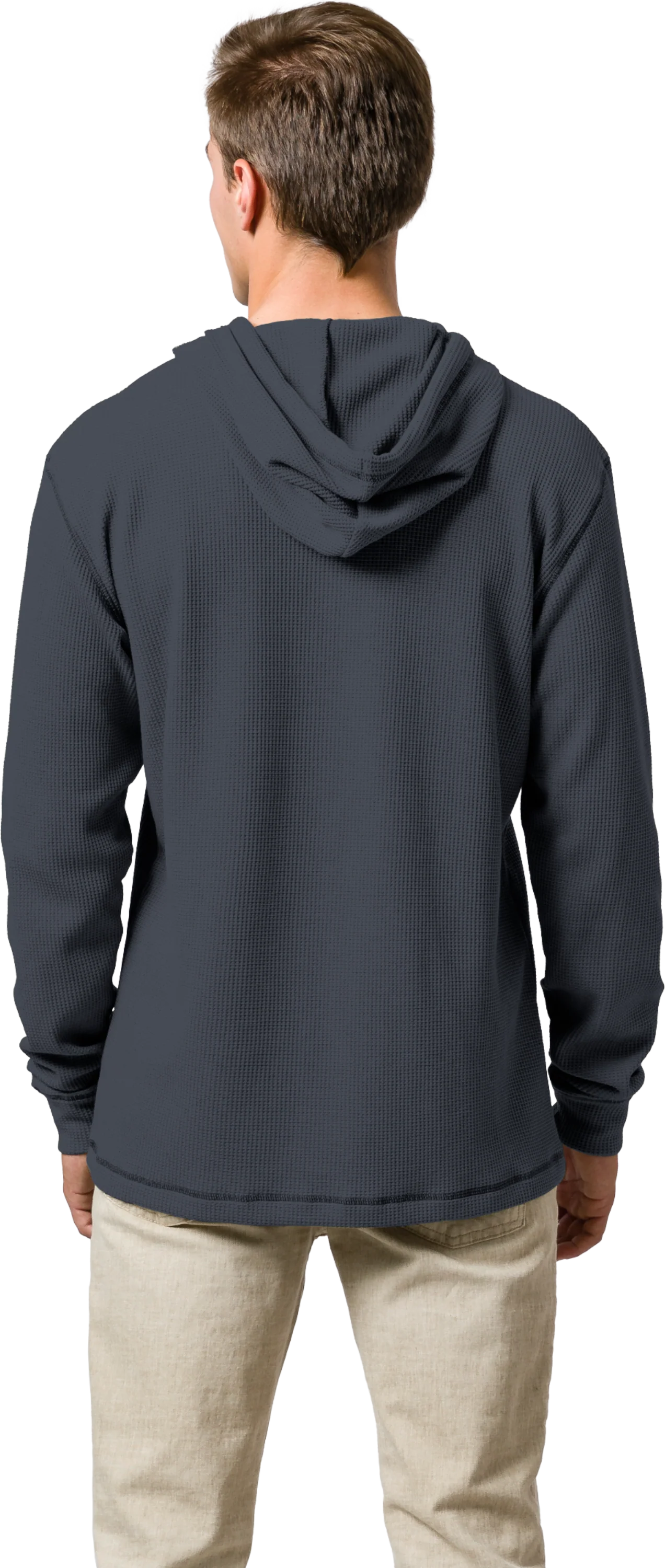 WA225 Waffle Pullover Hood - Image 4