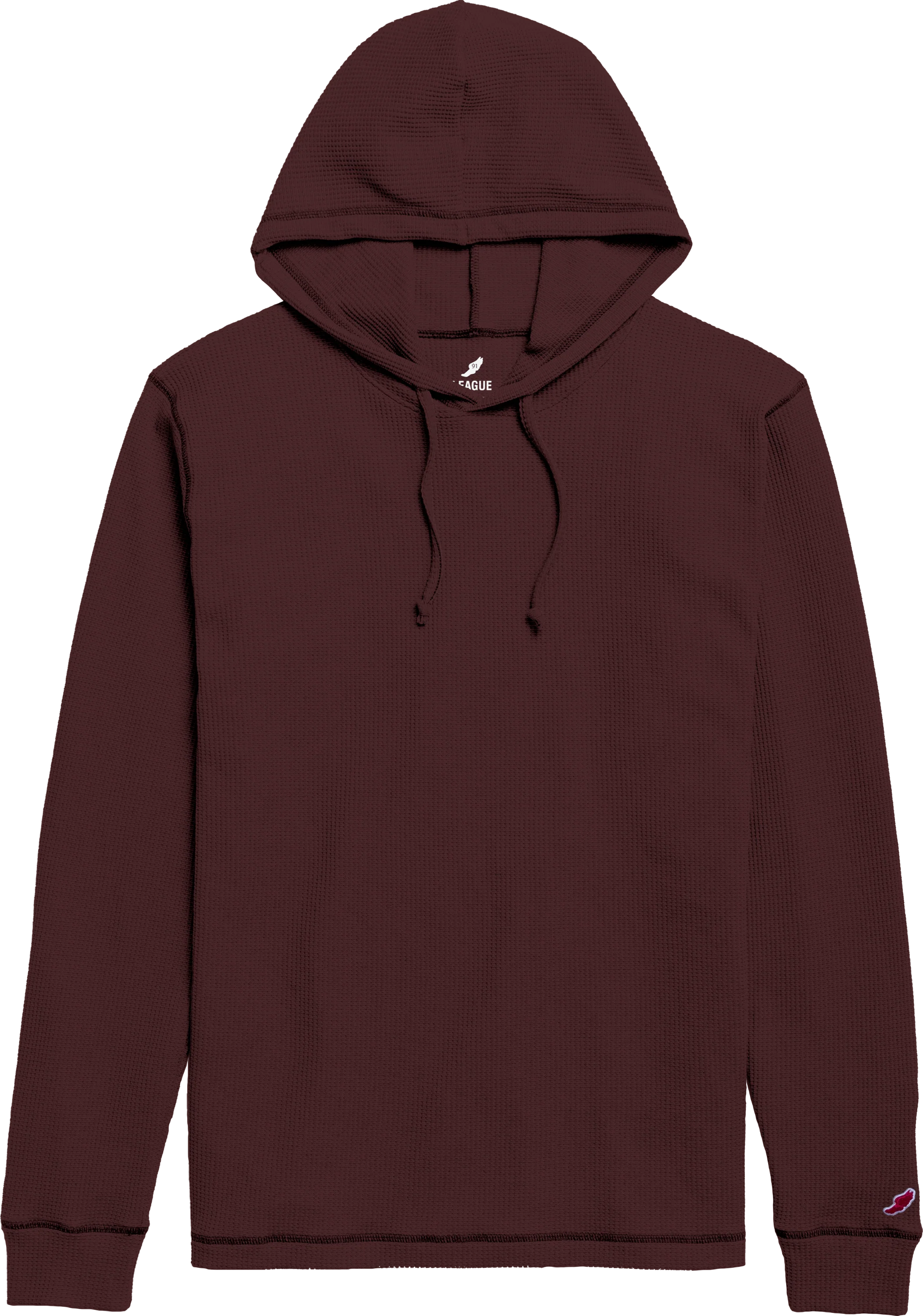 WA225 Waffle Pullover Hood - Image 6