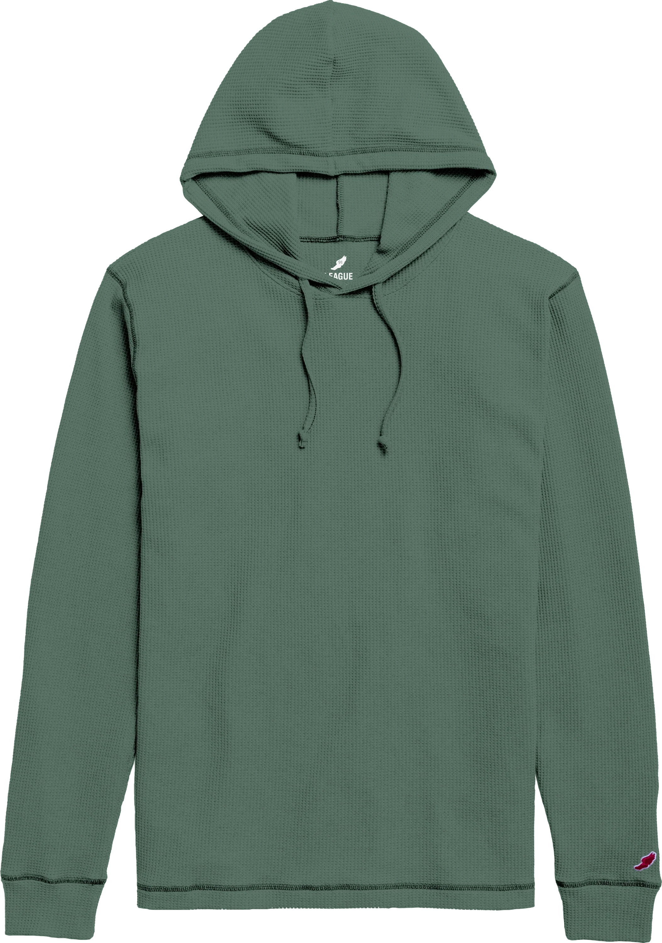 WA225 Waffle Pullover Hood - Image 8