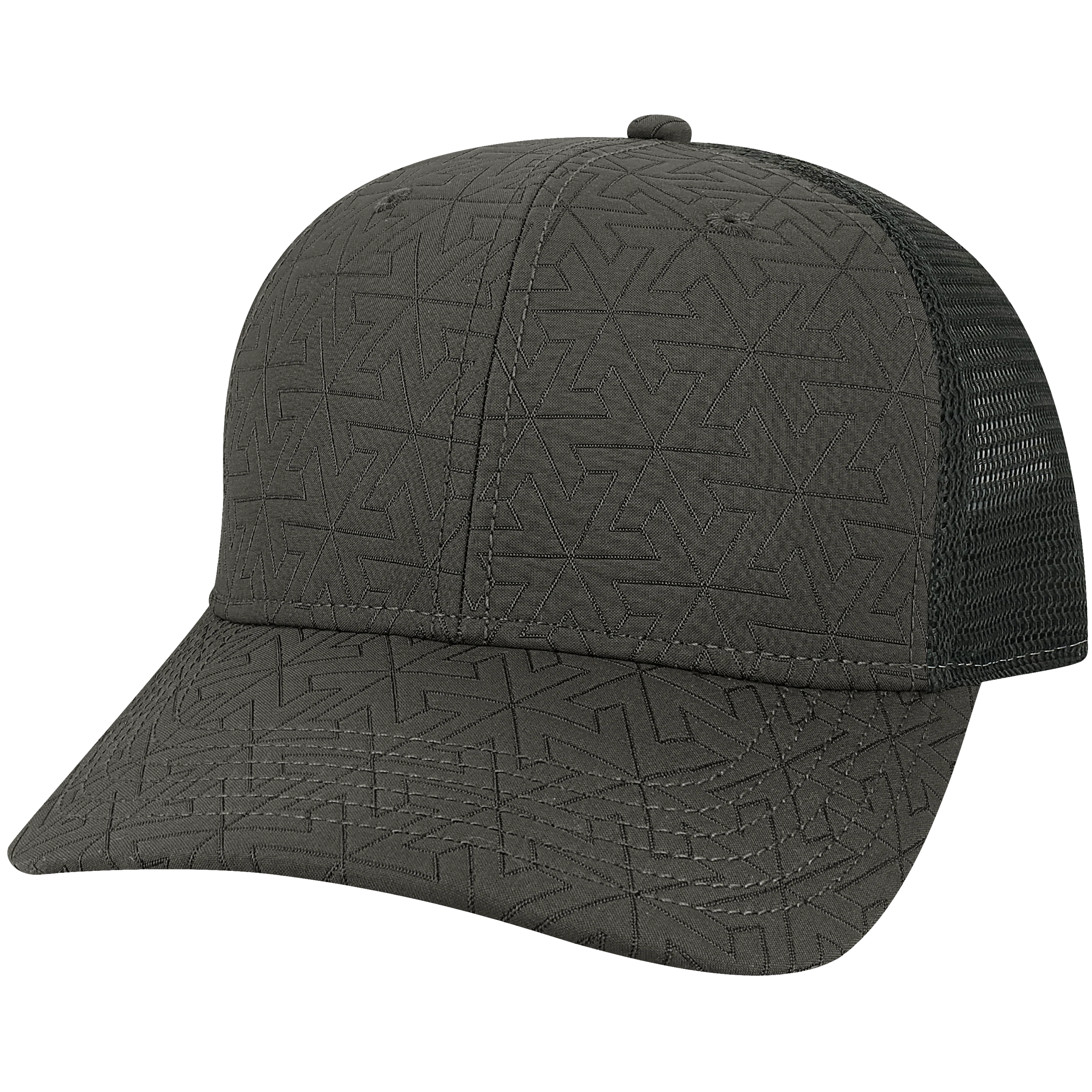 MPS Mid-Pro Snapback Trucker Hat - Quilted - Image 6