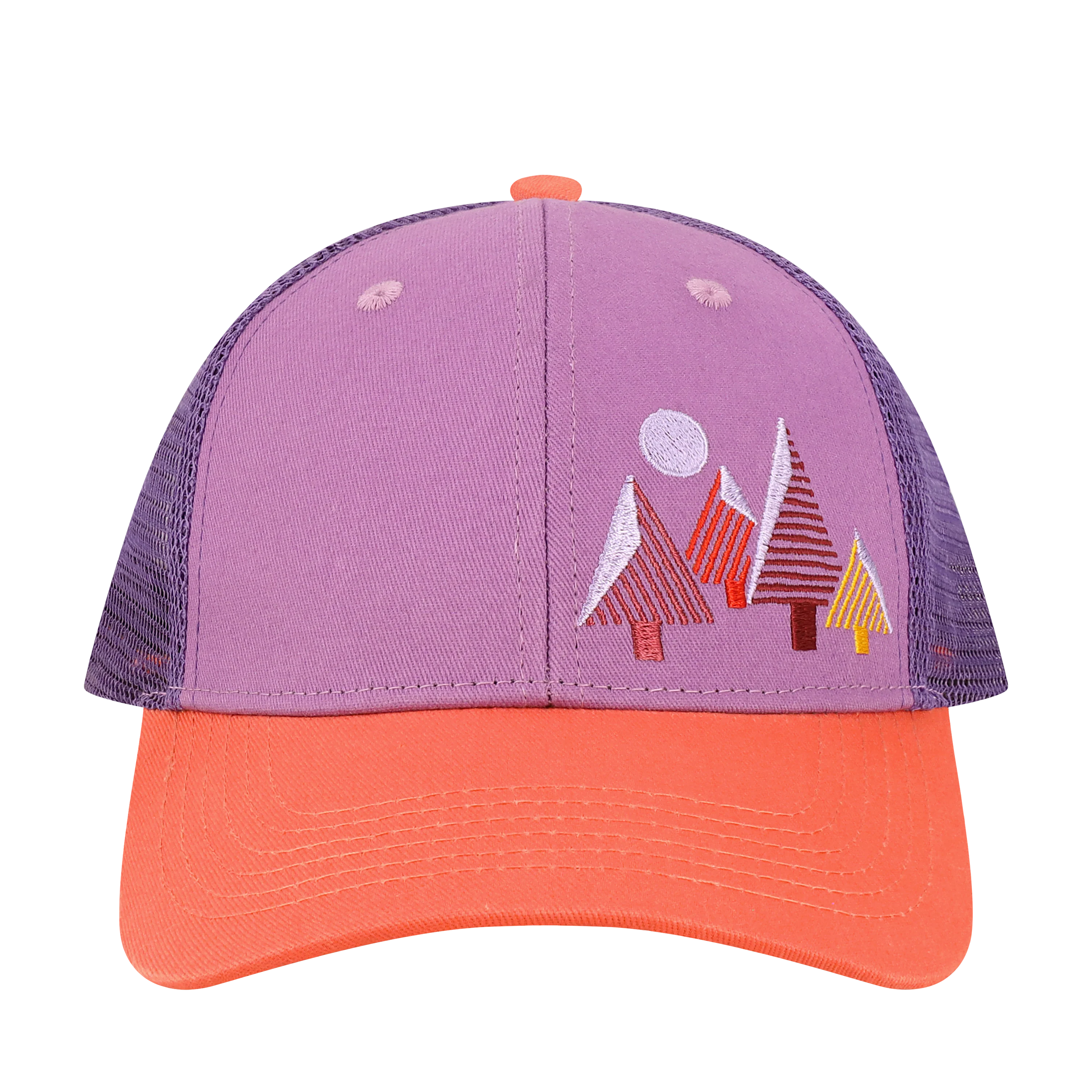 Y6PTKR Structured 6 Panel Trucker Youth Cap - Image 3