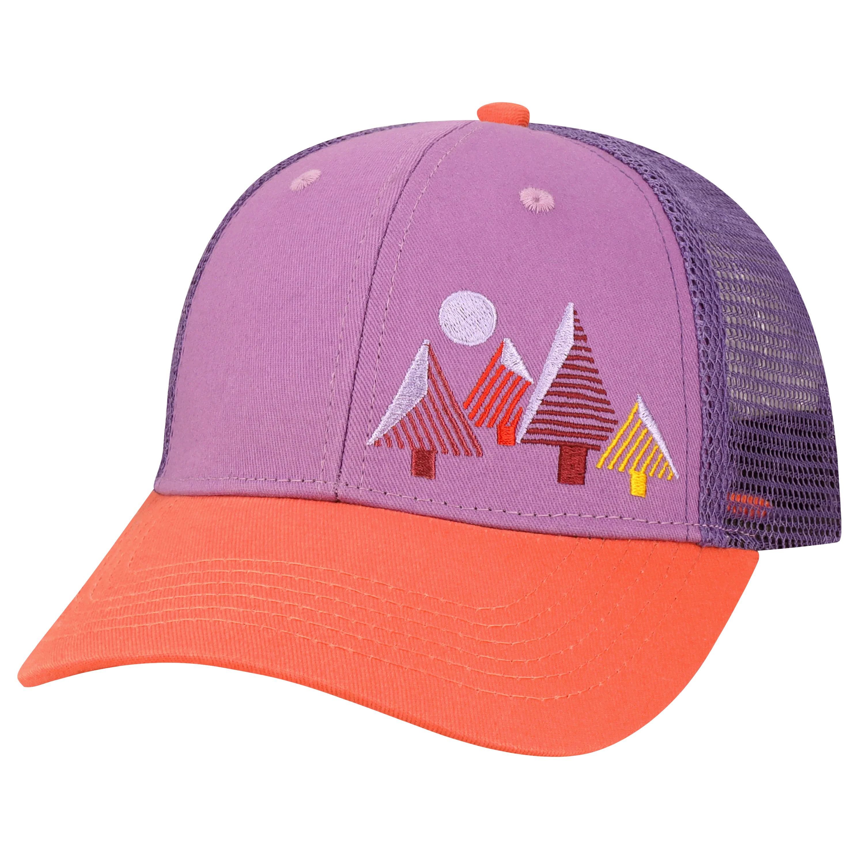 Y6PTKR Structured 6 Panel Trucker Youth Cap - Image 5