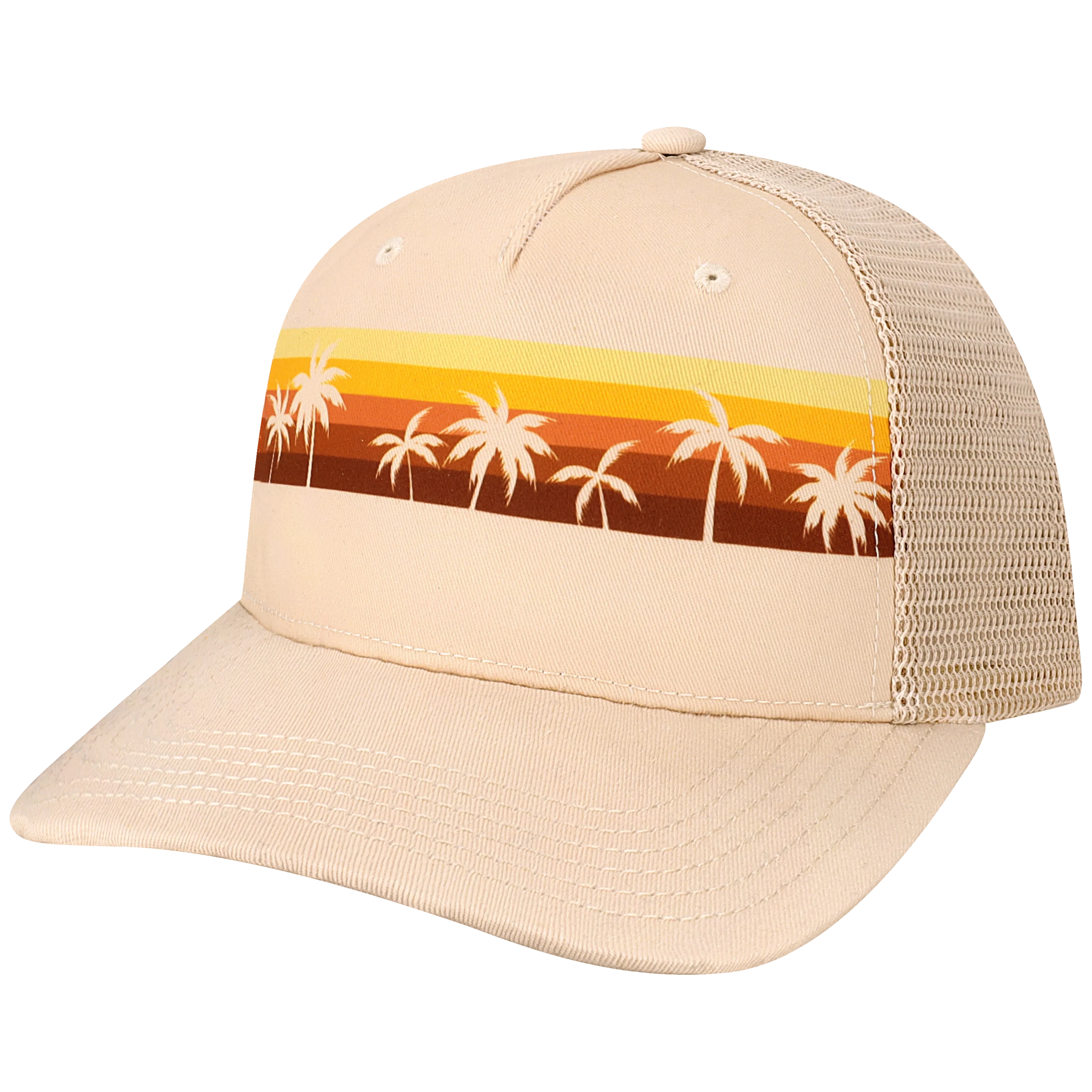 5PTKR Structured 5 Panel Trucker Cap - Coastal - Image 15