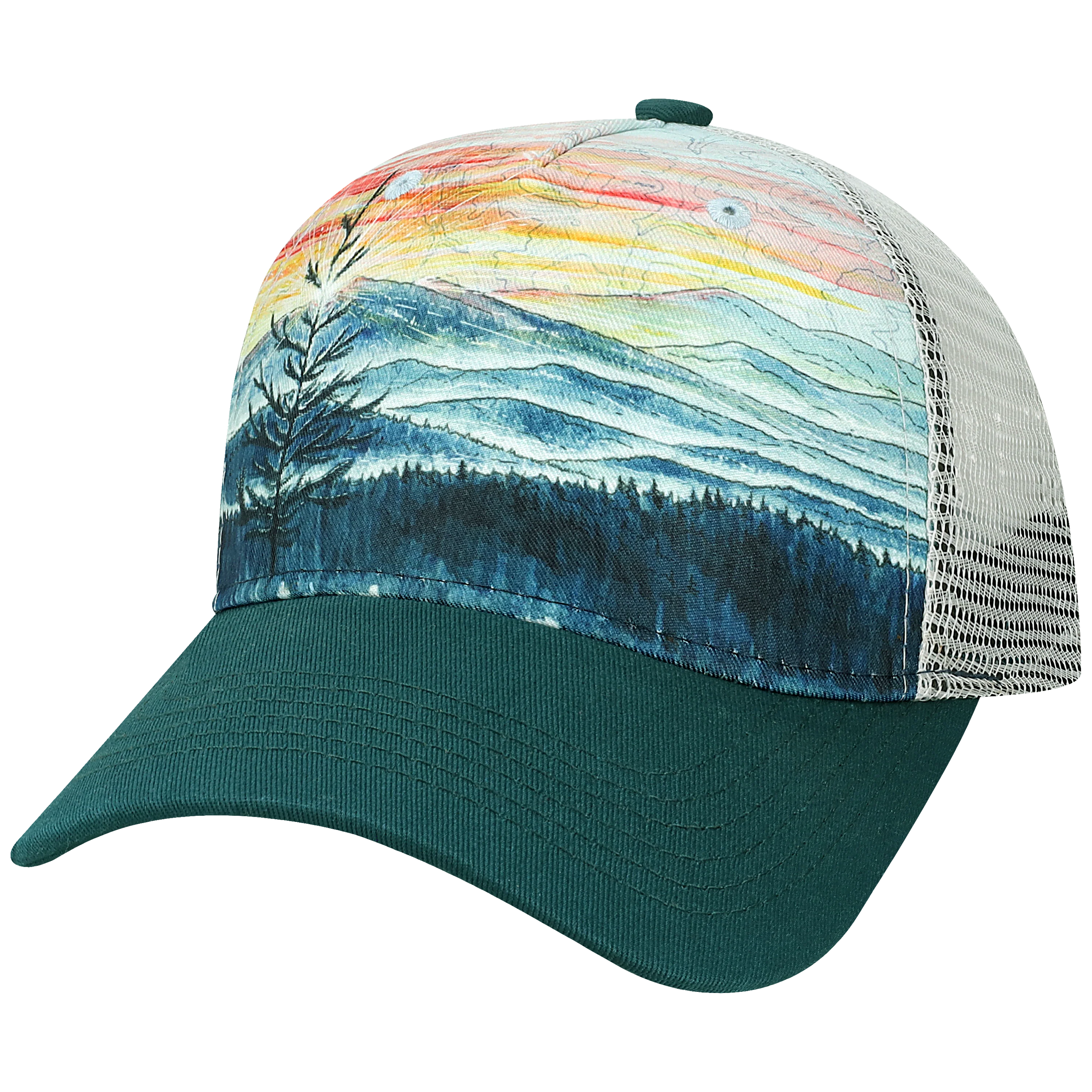 5PTKR Structured 5 Panel Trucker Cap - Image 14