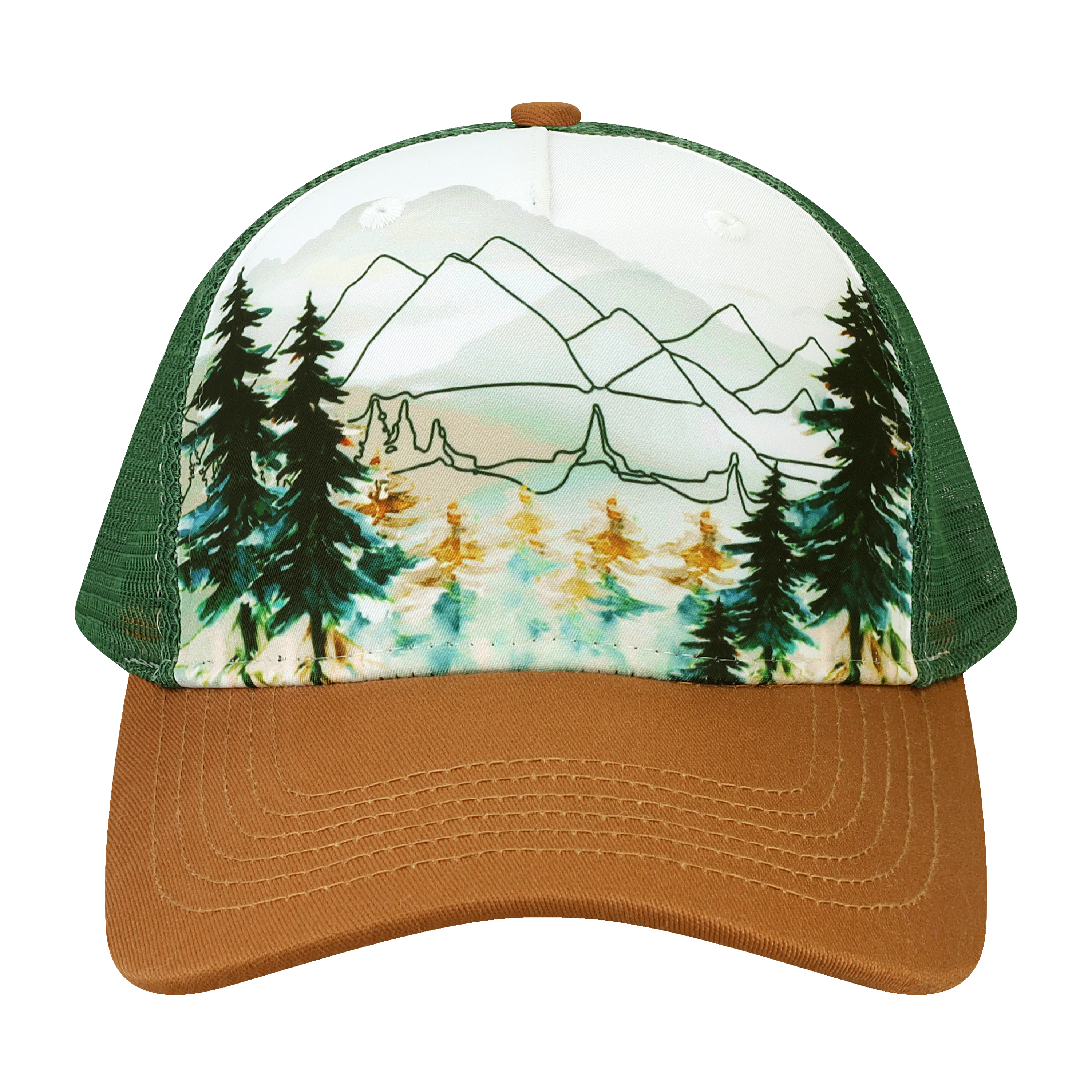 5PTKR Structured 5 Panel Trucker Cap - Image 3