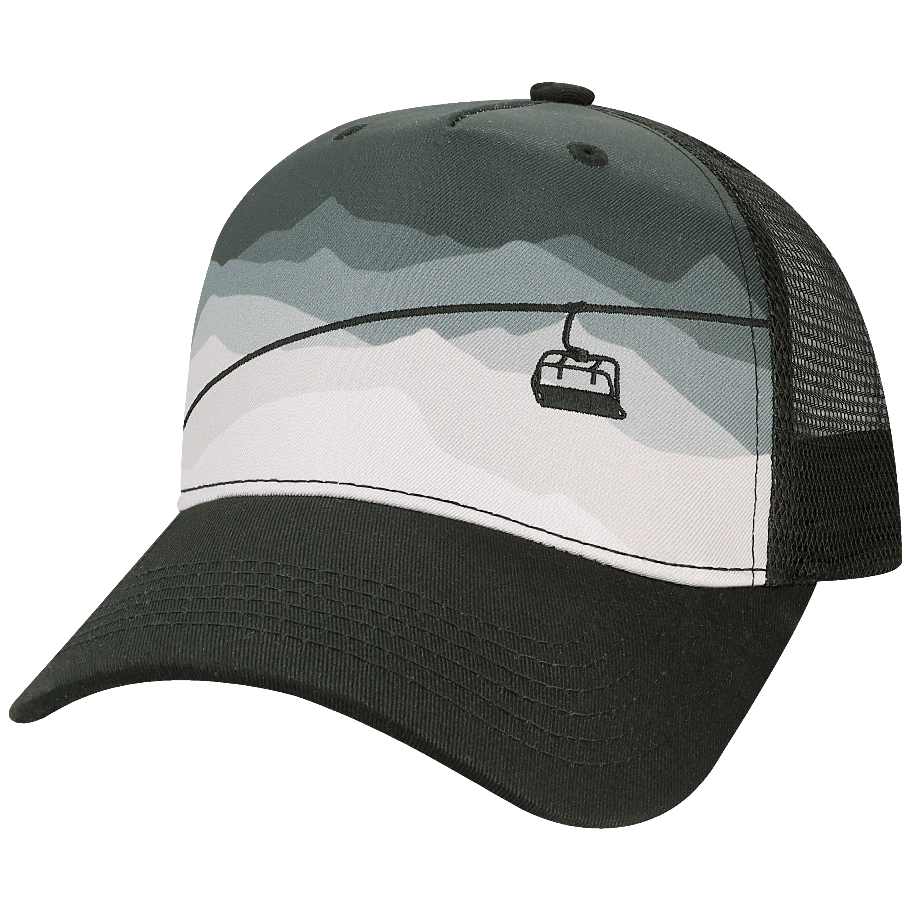 5PTKR Structured 5 Panel Trucker Cap - Image 7