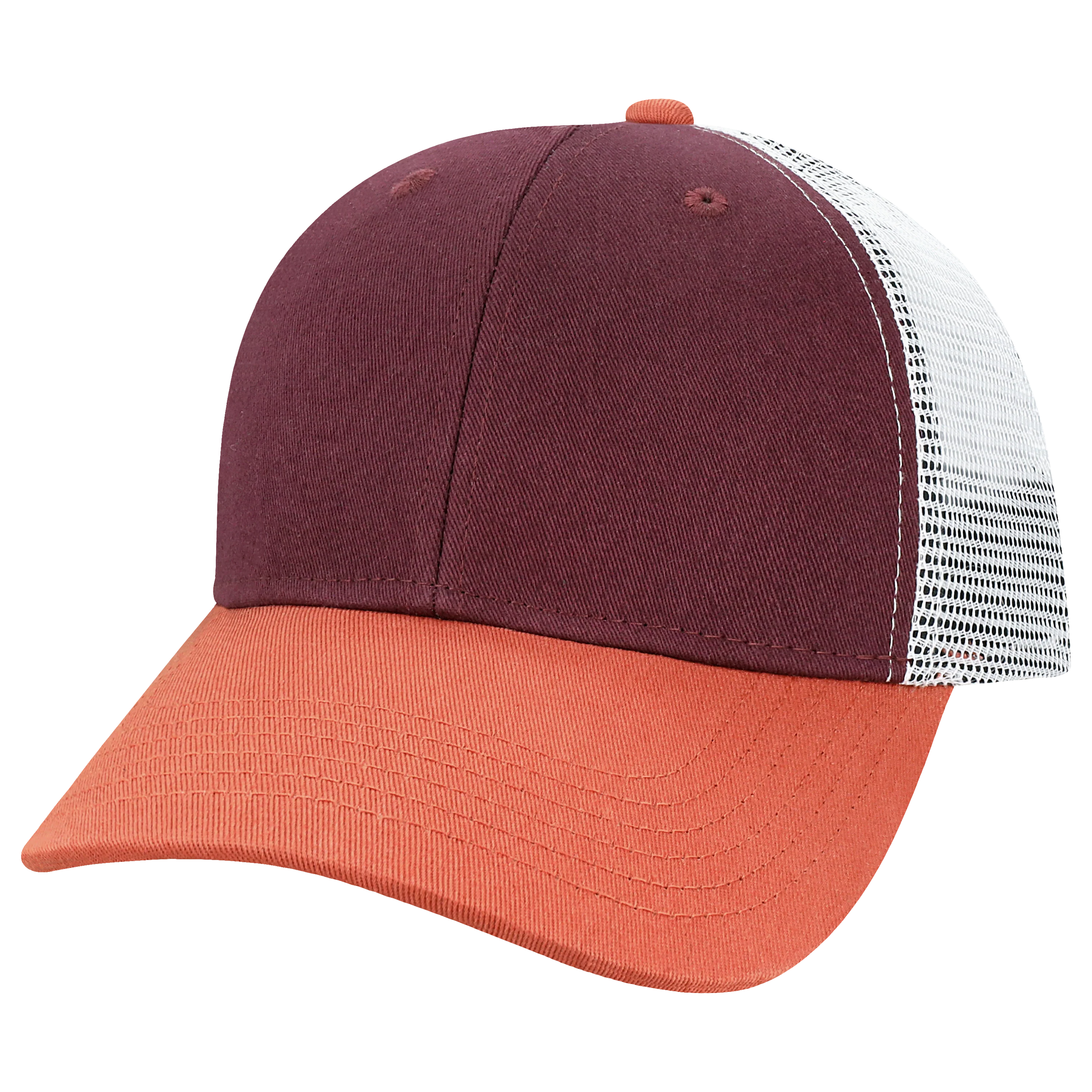 6PTKR Structured 6 Panel Trucker Cap - Image 11
