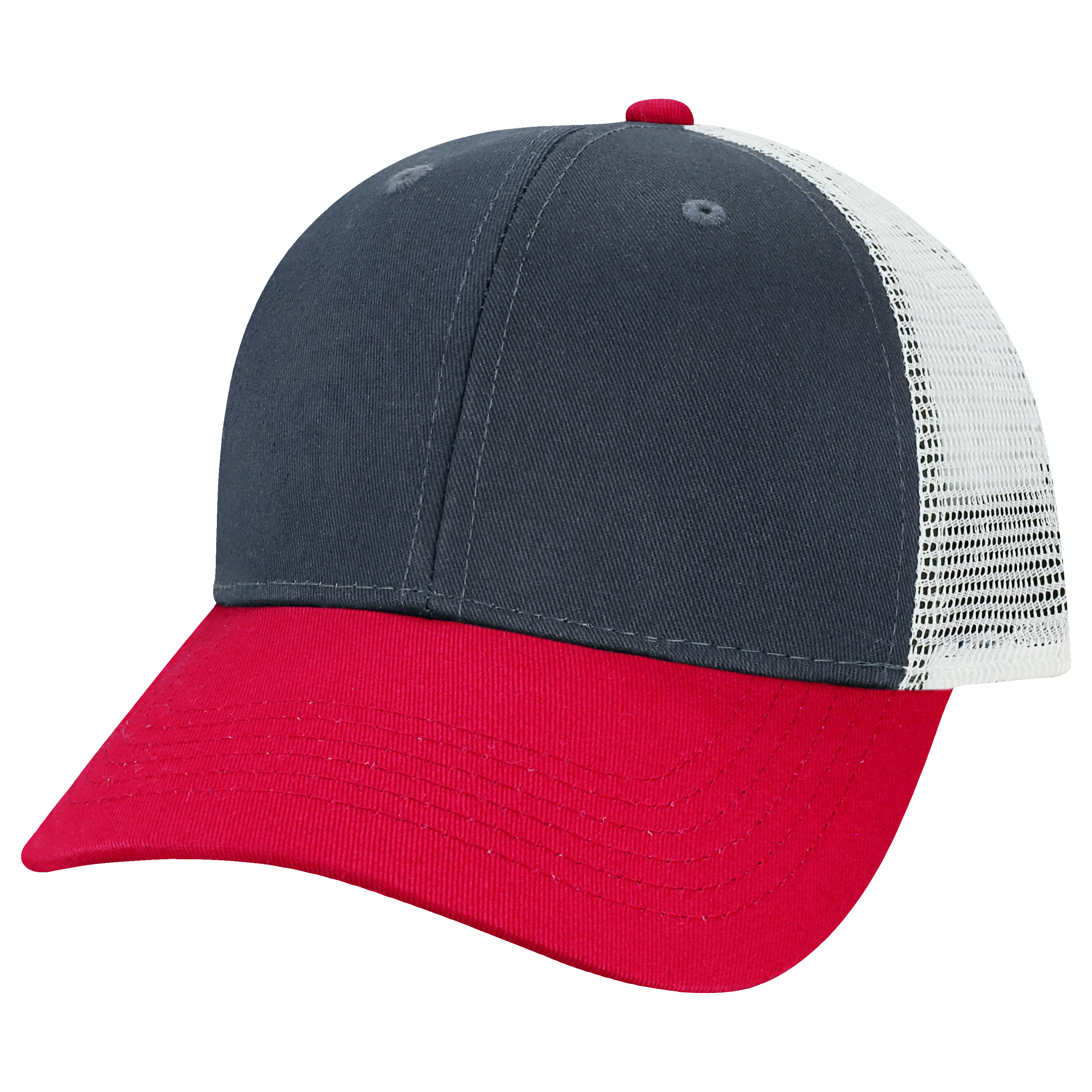 6PTKR Structured 6 Panel Trucker Cap - Image 13