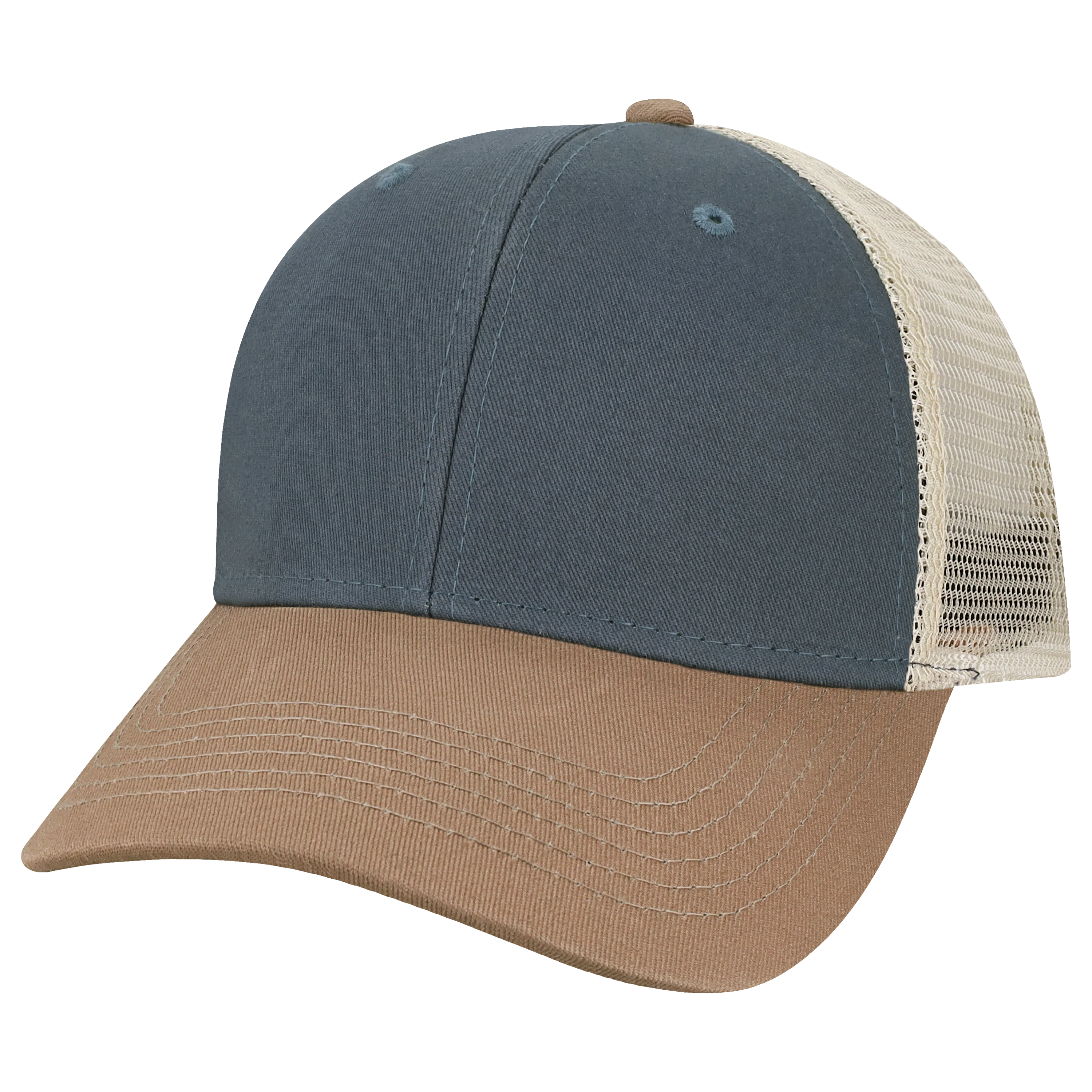 6PTKR Structured 6 Panel Trucker Cap - Image 14