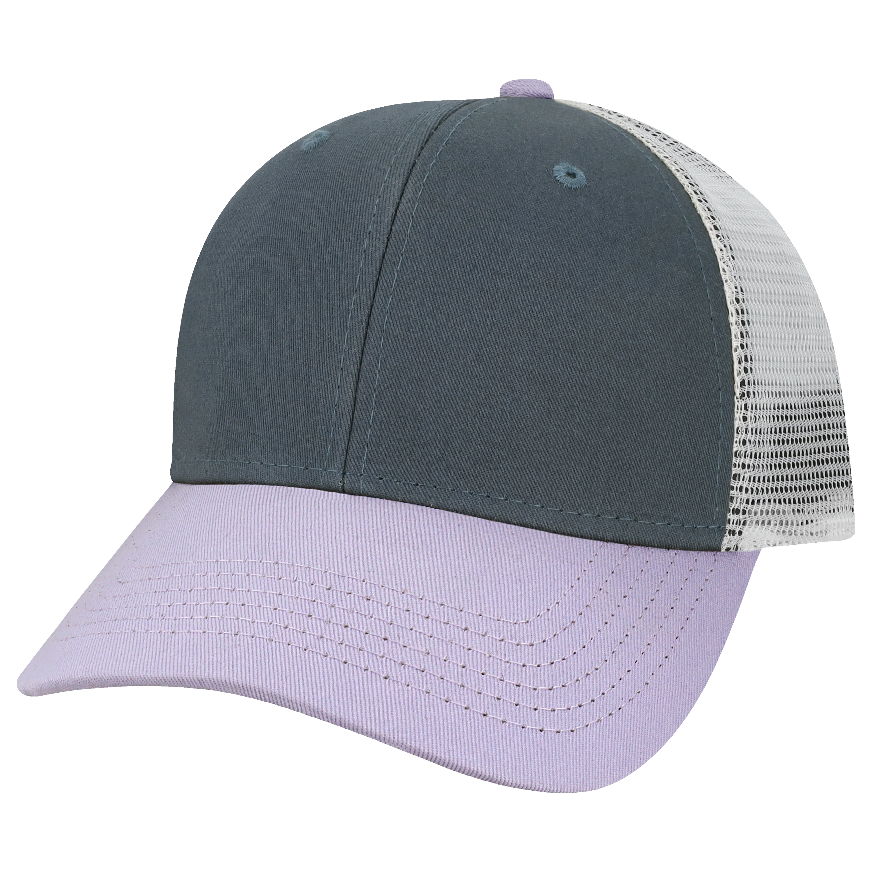 6PTKR Structured 6 Panel Trucker Cap - Image 15