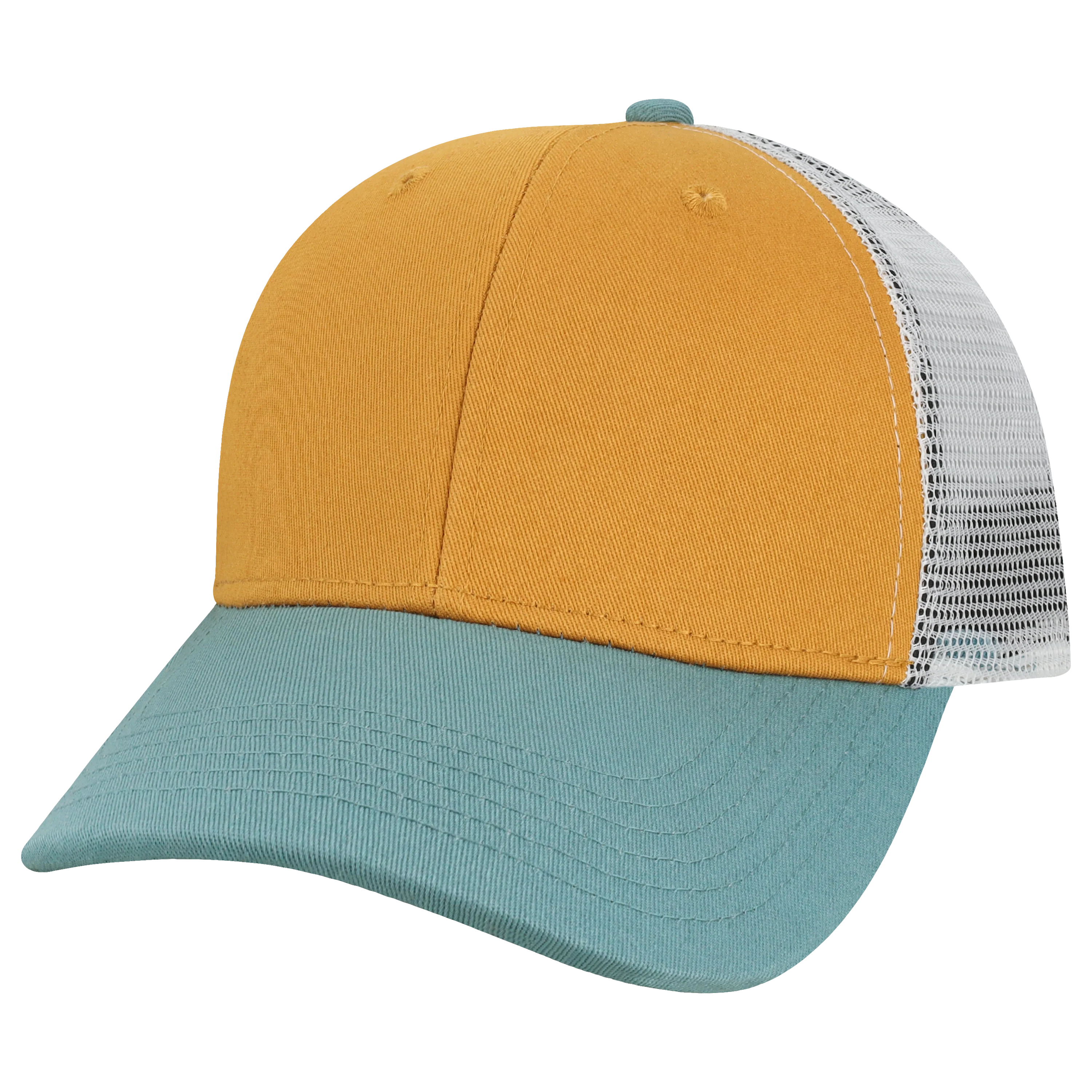 6PTKR Structured 6 Panel Trucker Cap - Image 4