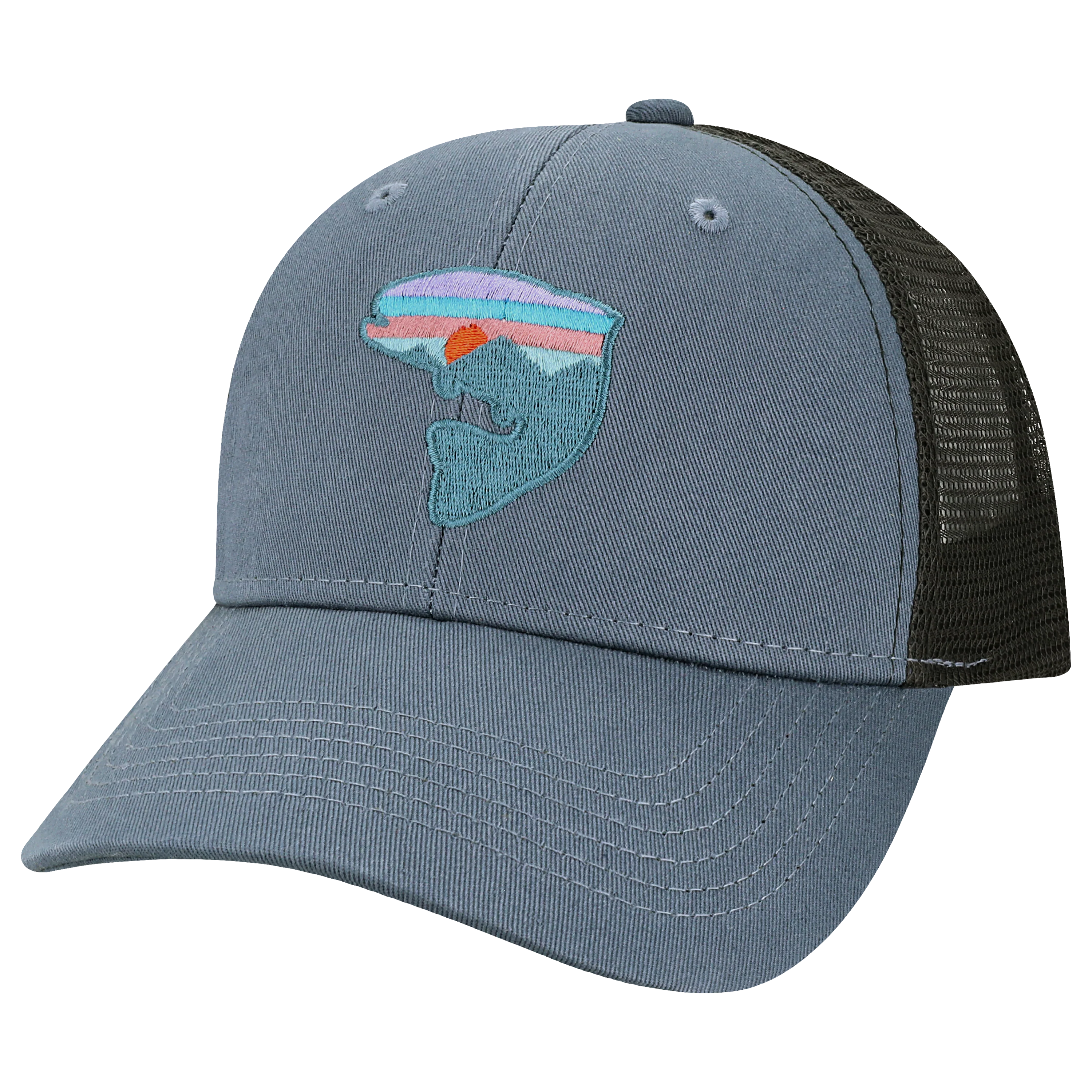 6PTKR Structured 6 Panel Trucker Cap - Graphics - Image 9