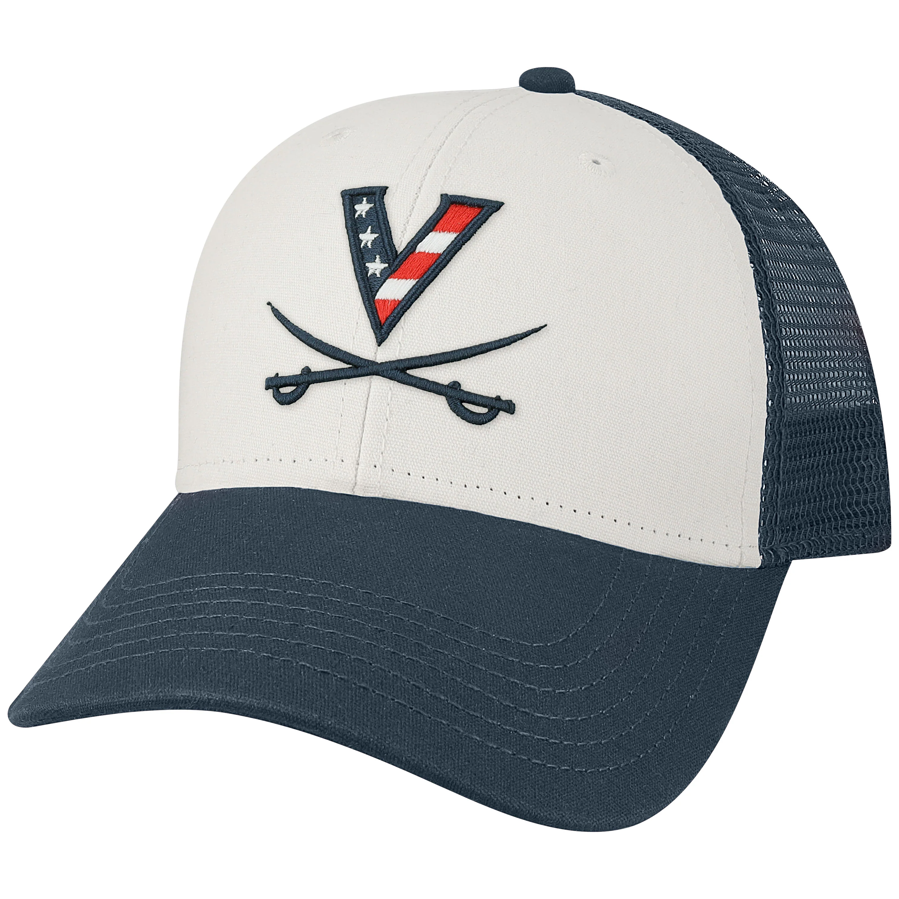 UVA Red, White, and Hoo Lo-Pro Snapback Hat - Image 5