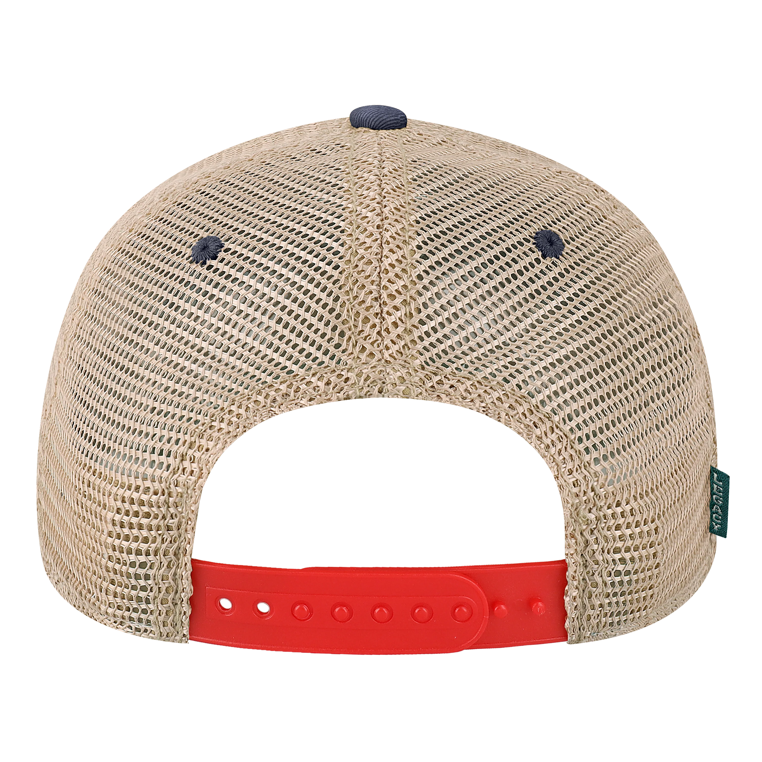 UVA Red, White, and Hoo Old Favorite Adjustable Trucker Hat - Scarlet/Navy - Image 2