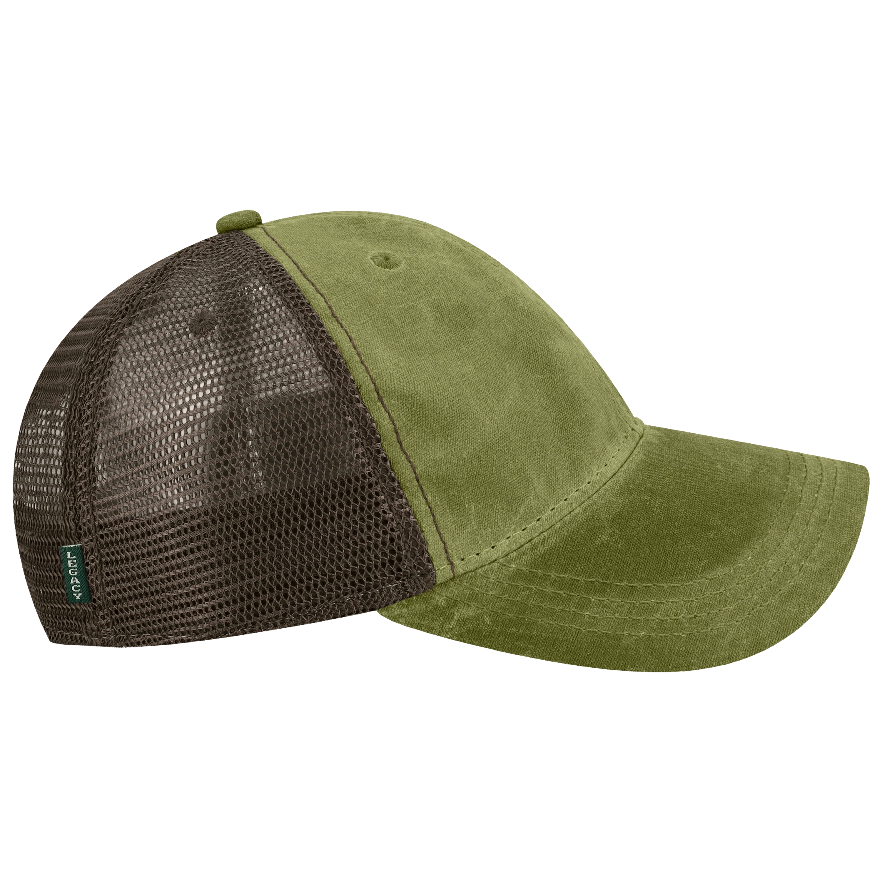 WXA Waxed Cotton Trucker Hat - Image 3