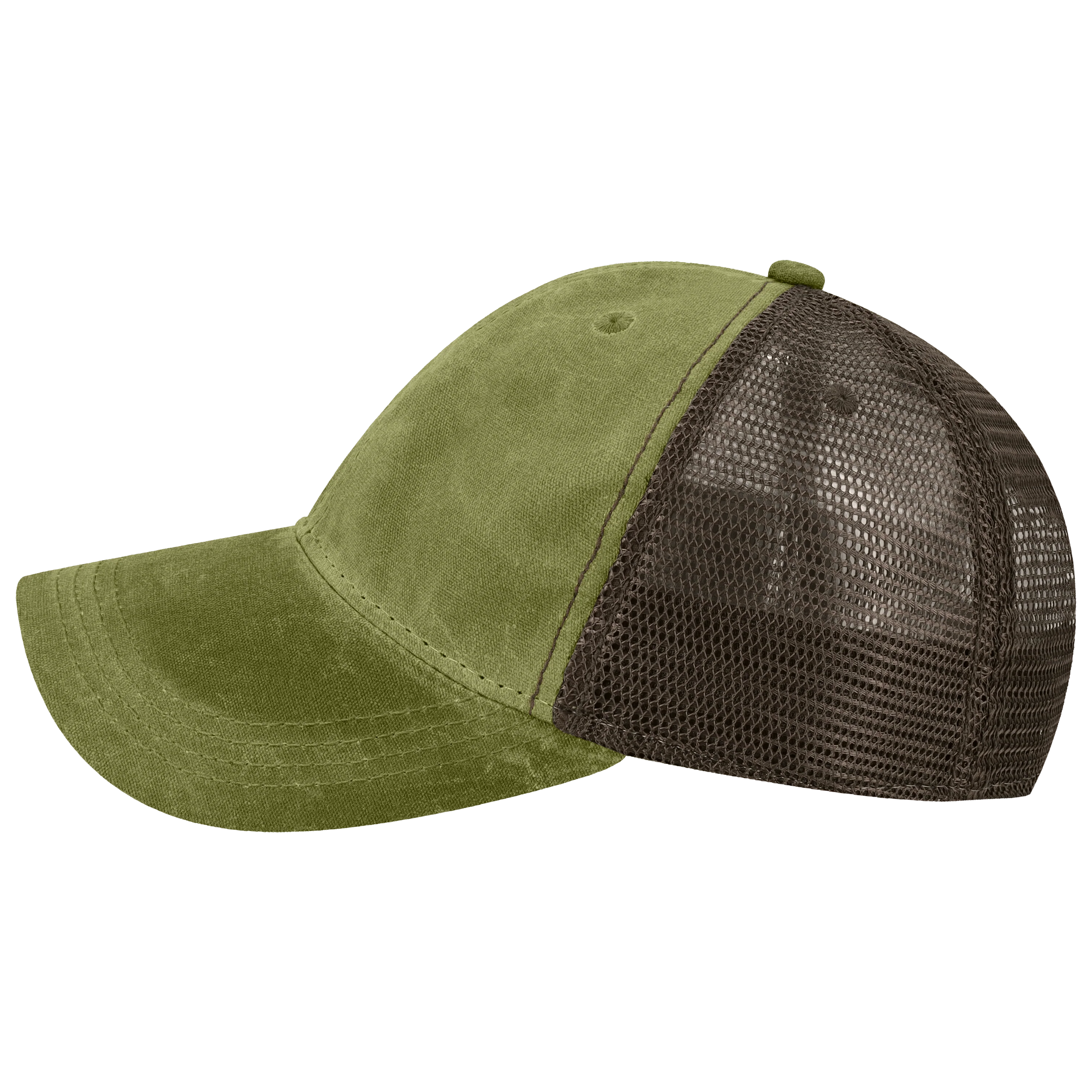 WXA Waxed Cotton Trucker Hat - Image 4