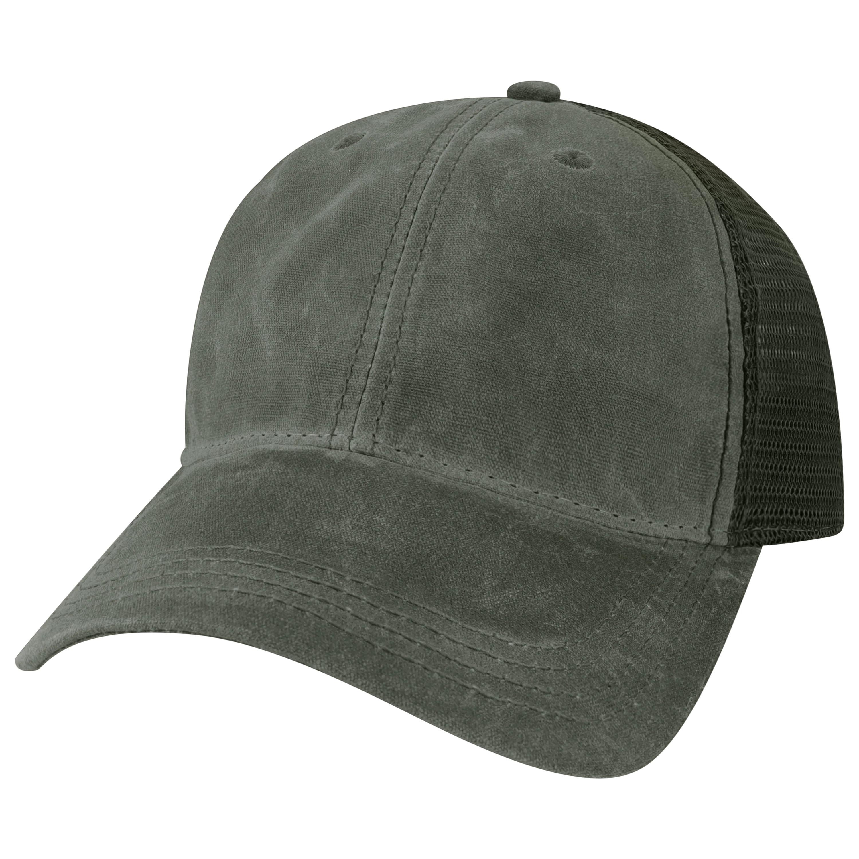 WXA Waxed Cotton Trucker Hat - Image 6