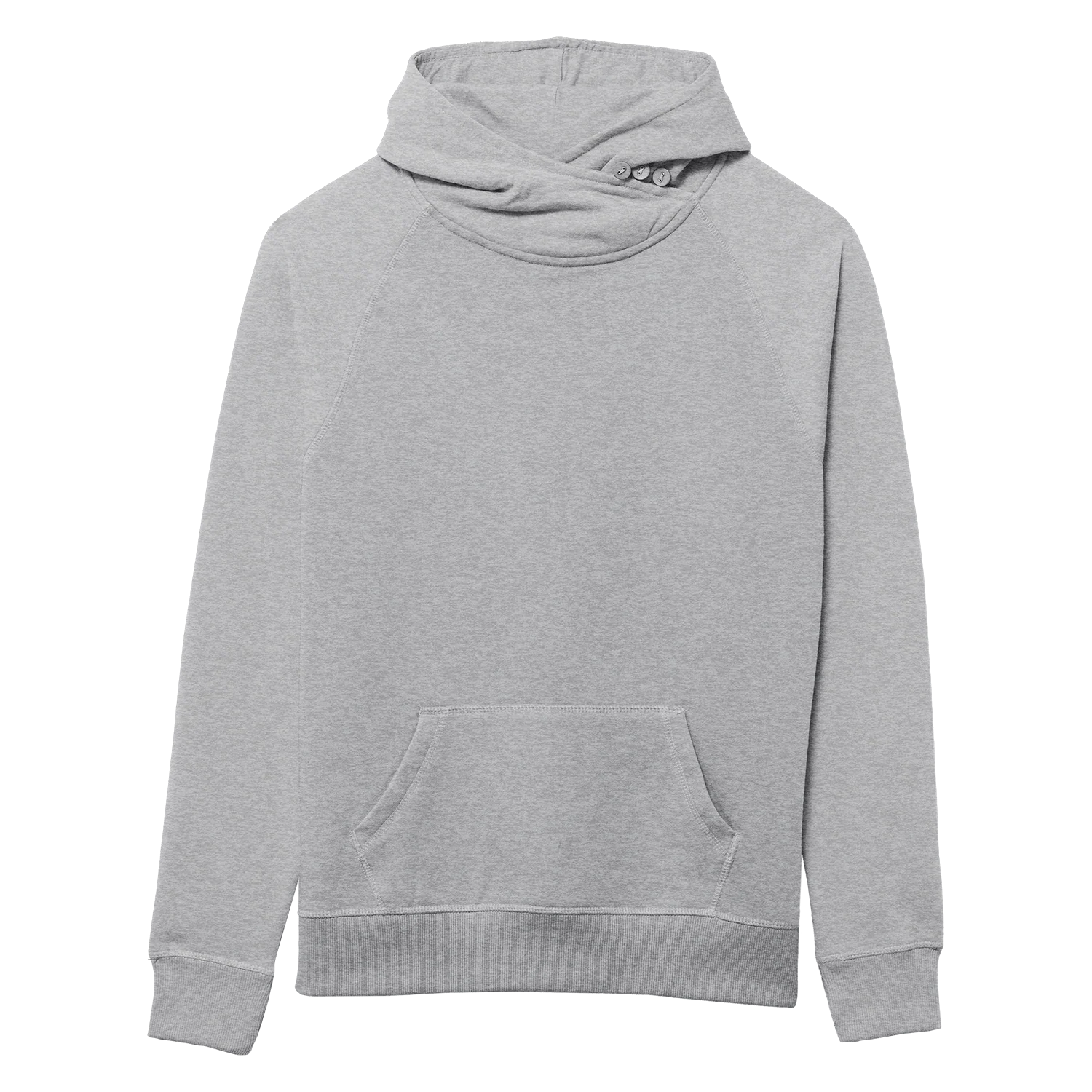 82182 Women's Cozy Asym Hood - Solid Colors - Image 12