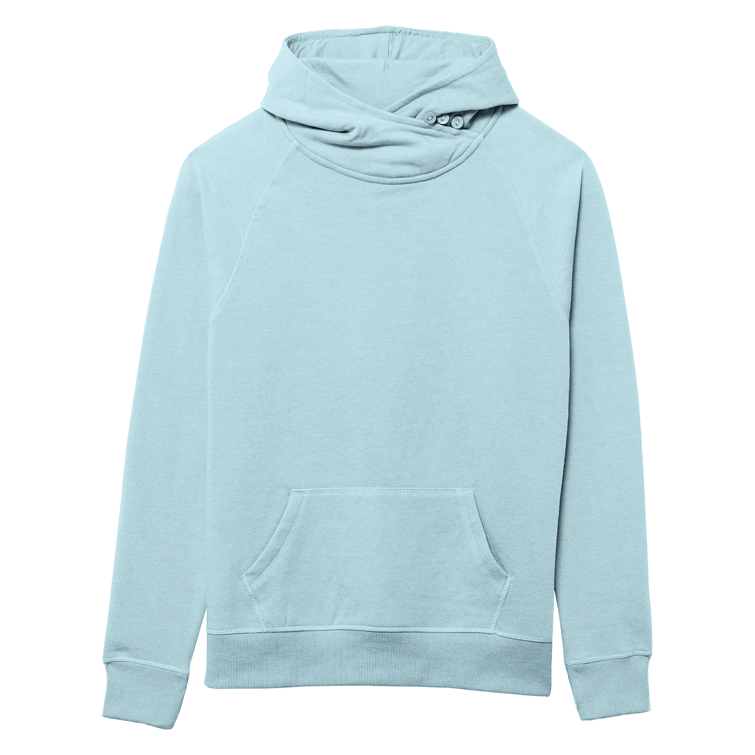 82182 Women's Cozy Asym Hood - Solid Colors - Image 13