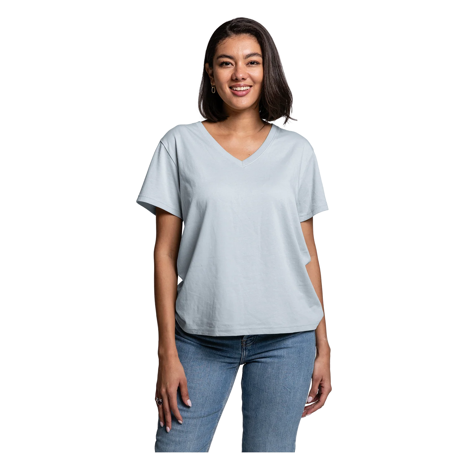25EST Essentials Womens V-Neck - Image 3