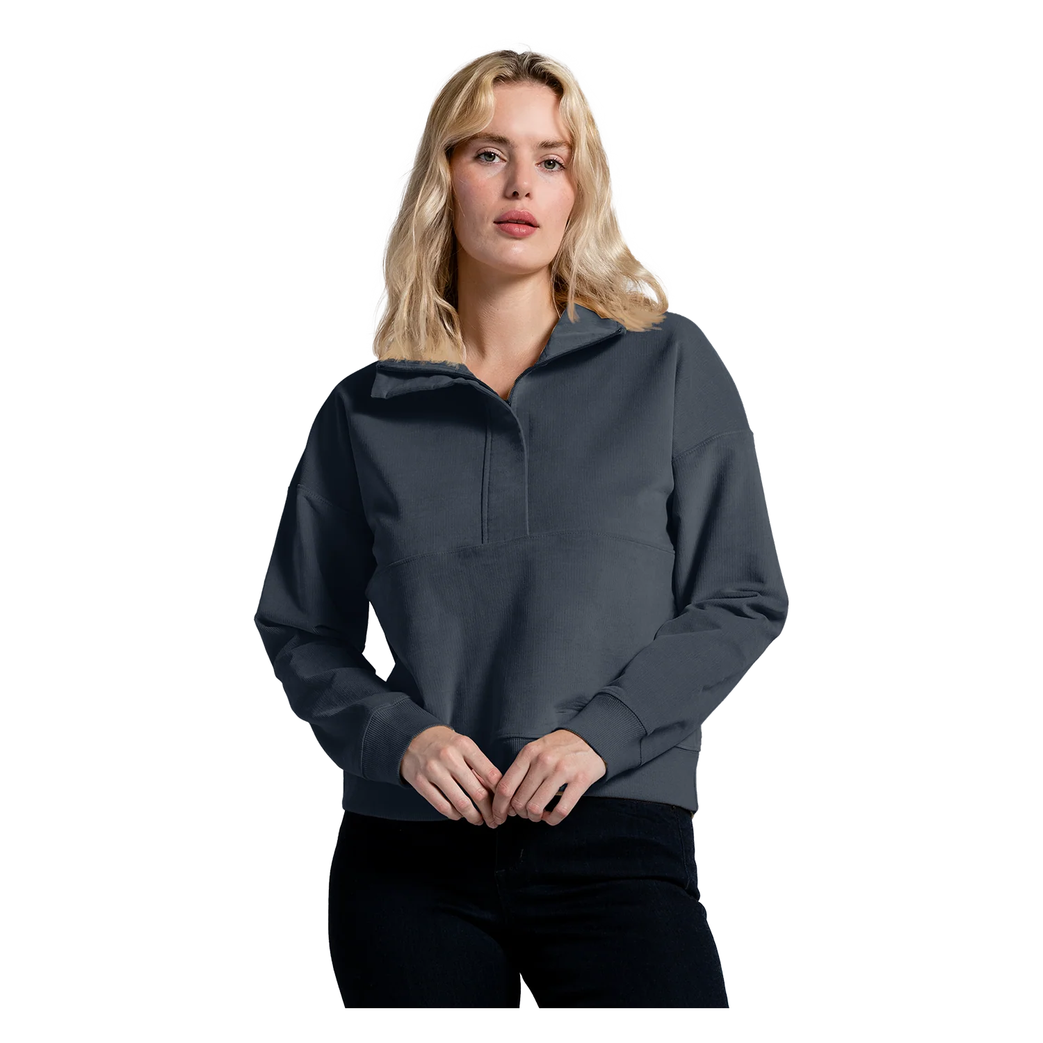 COR210 Cord Women's Half Zip - Image 3