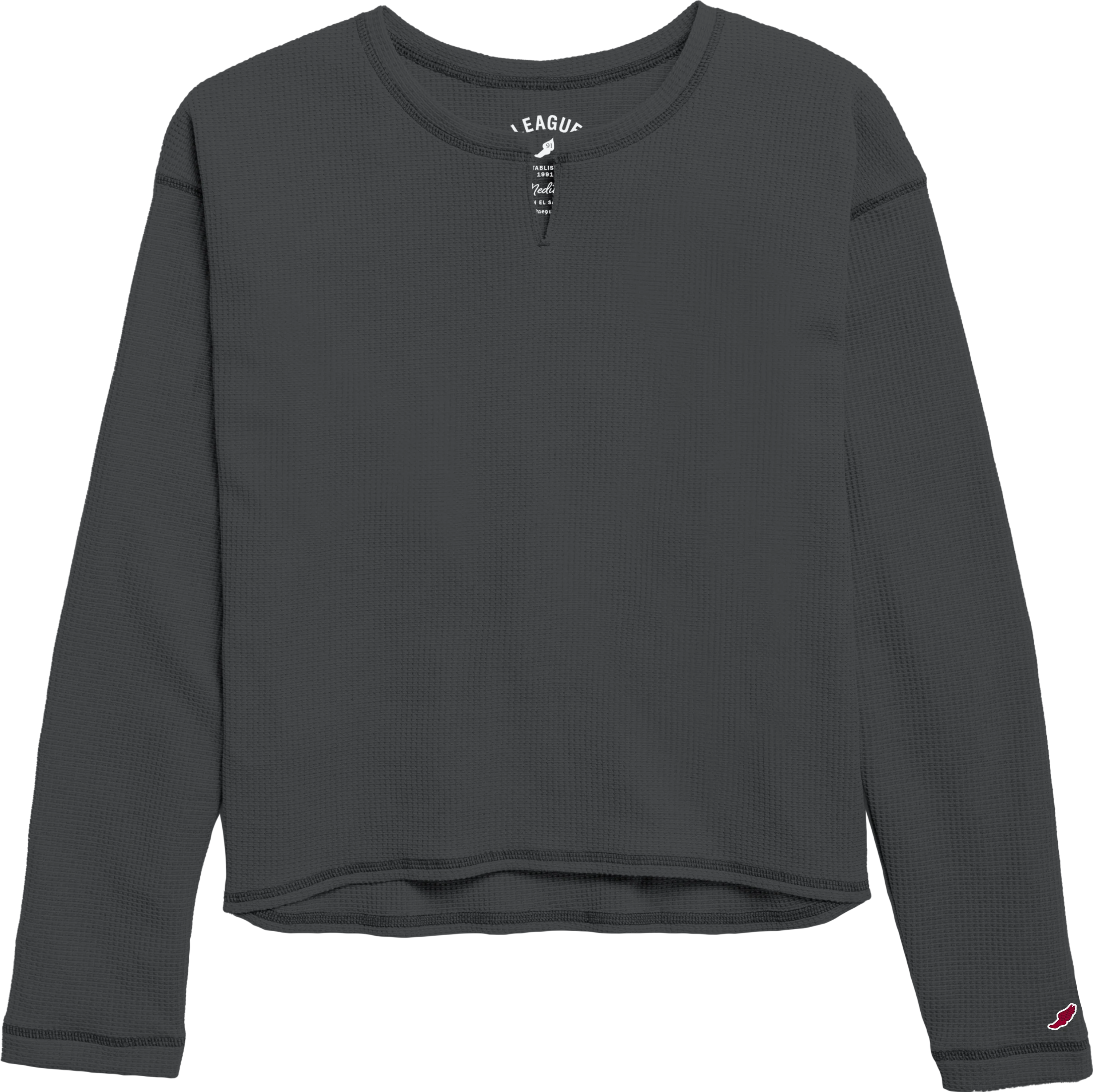WA100 Waffle Midi Long Sleeve