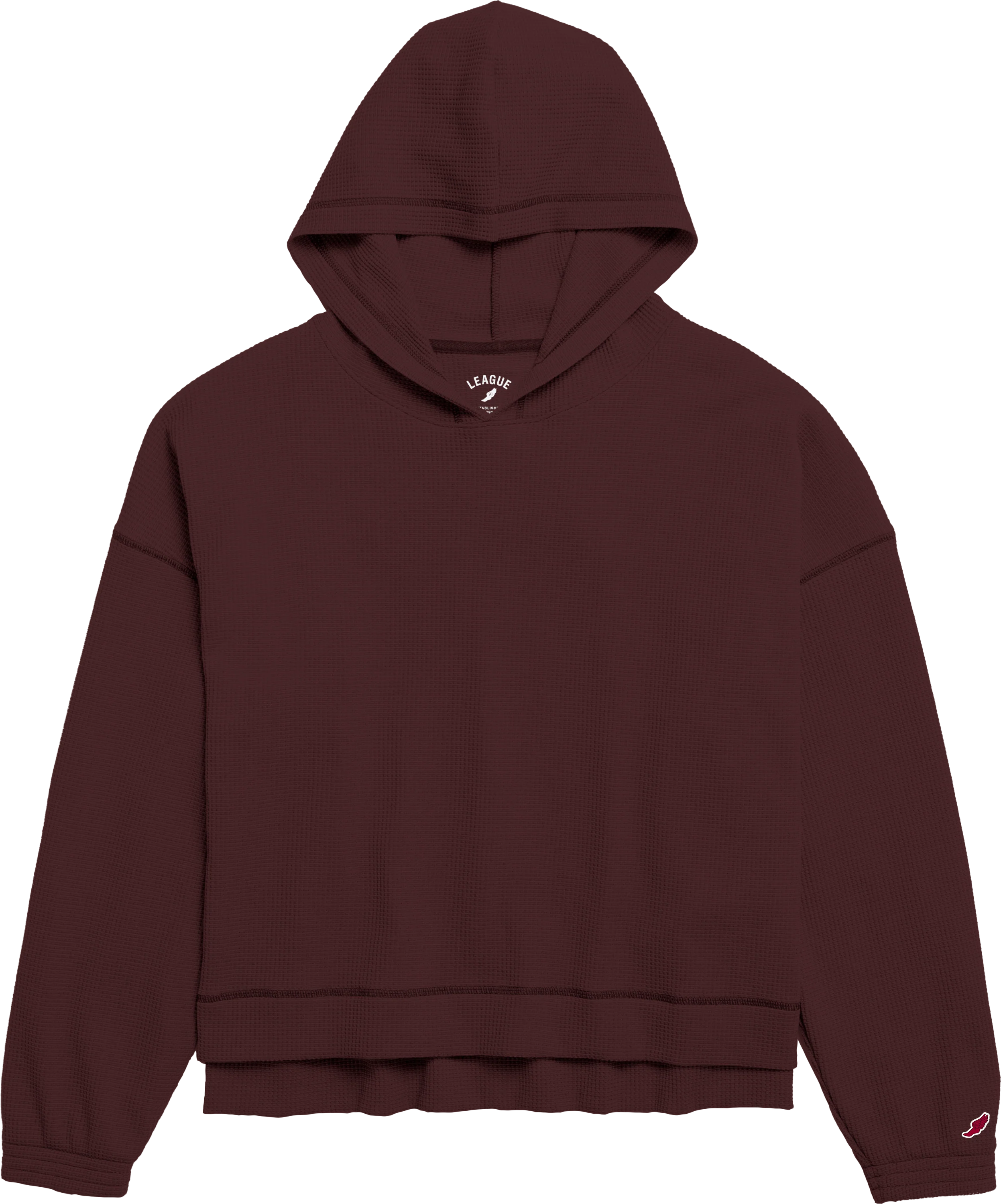 WA125 Waffle Oversized Hoodie - Image 6