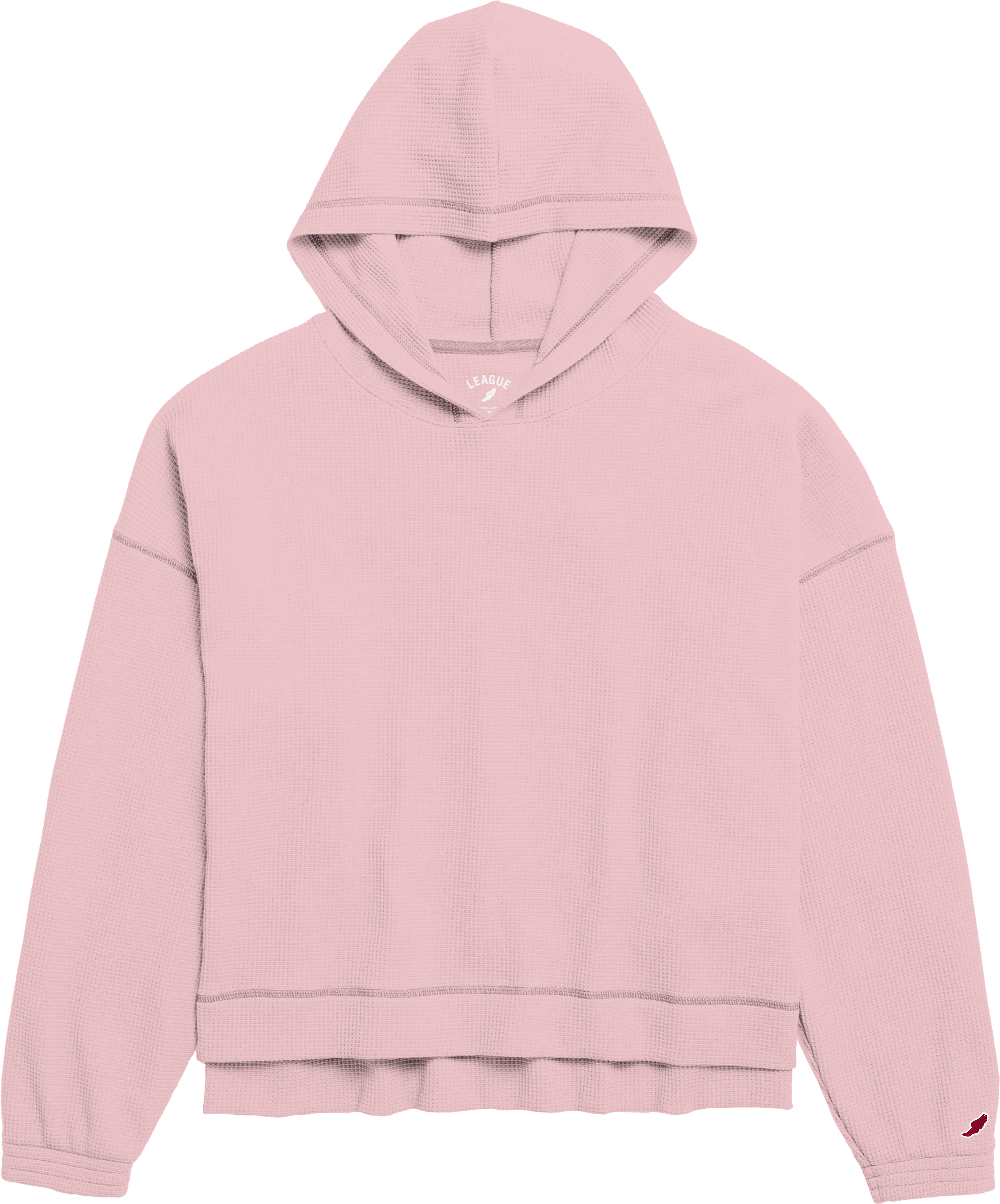 WA125 Waffle Oversized Hoodie - Image 7