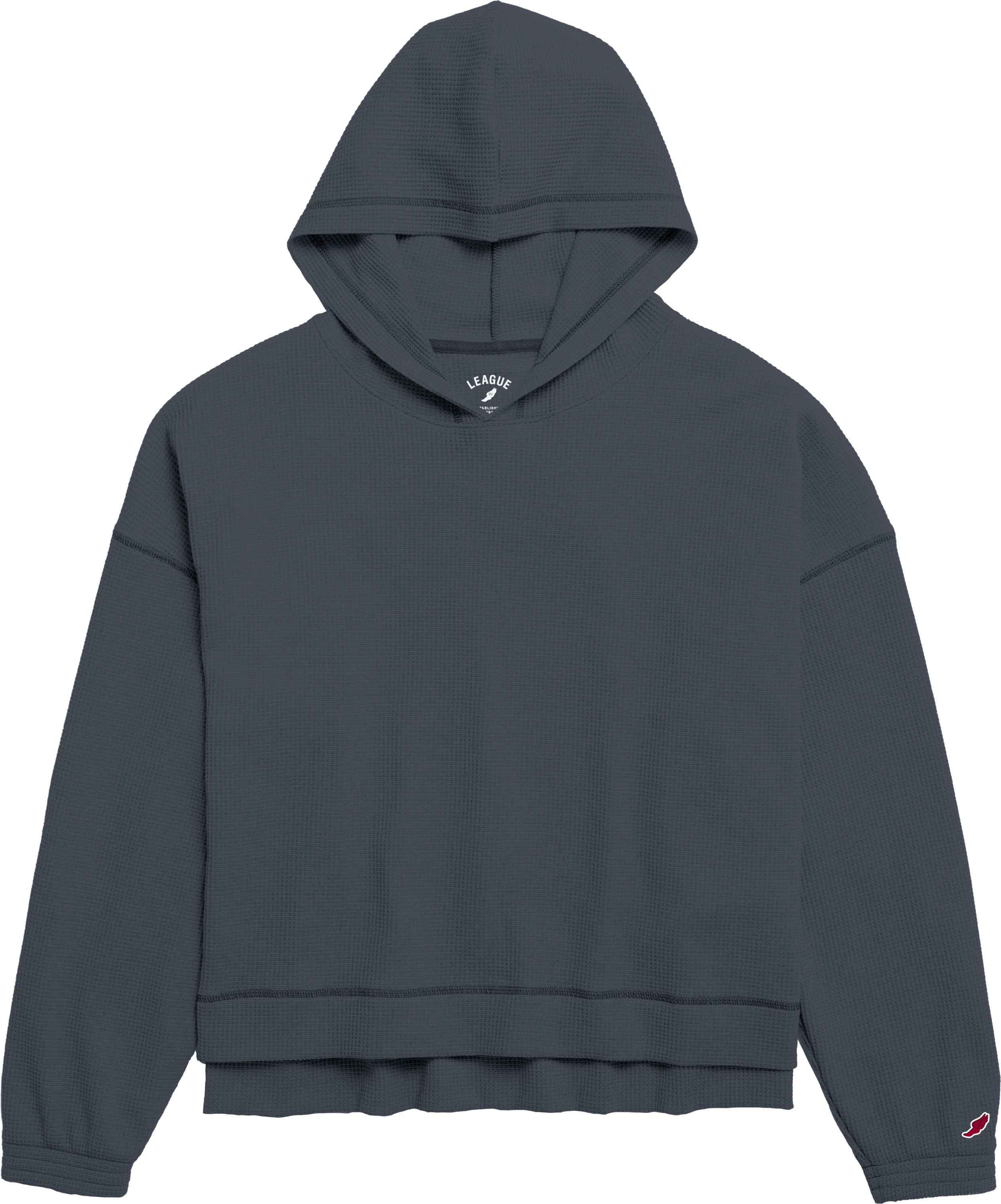 WA125 Waffle Oversized Hoodie - Image 8
