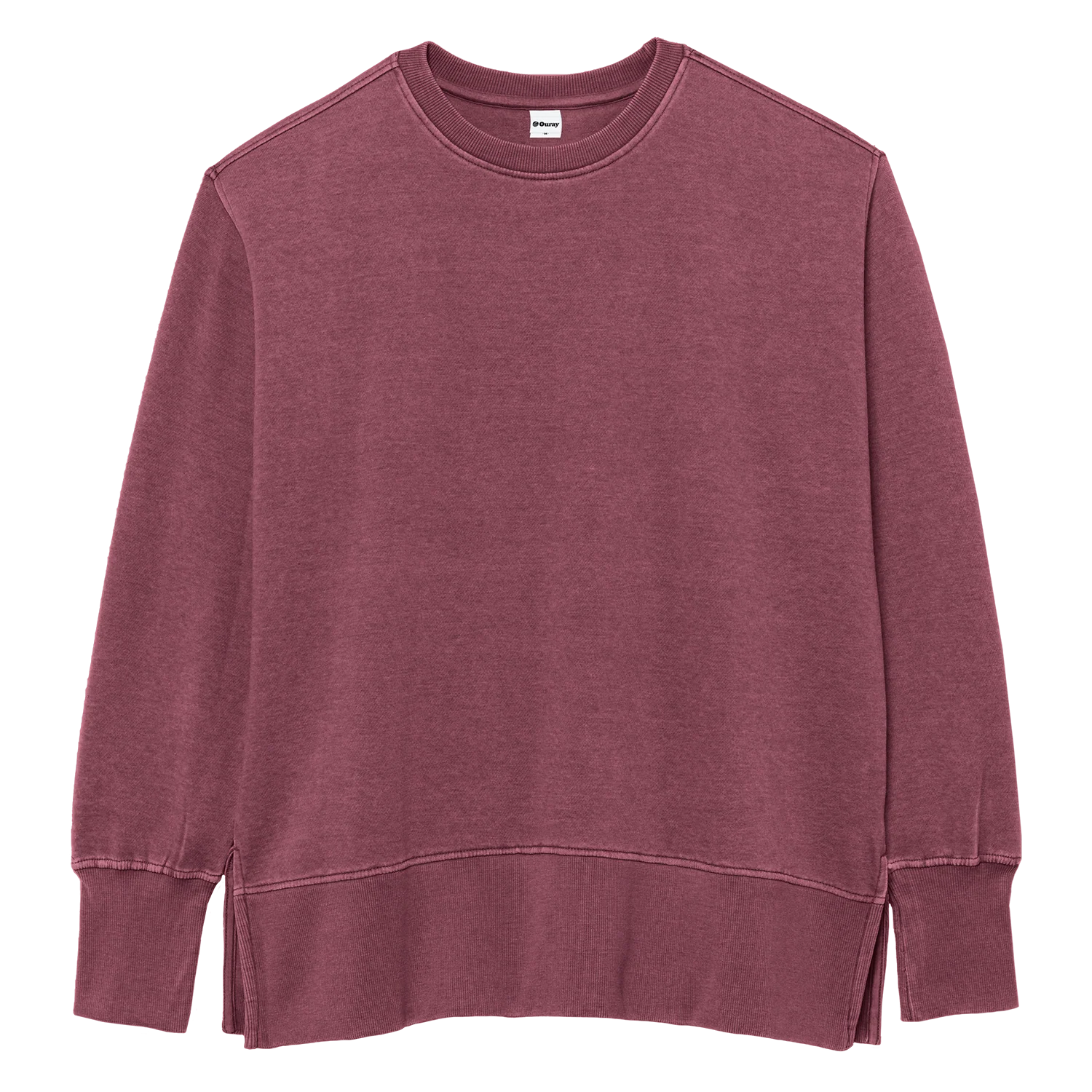 82250 Womens Weathered Fleece Crew - Image 6