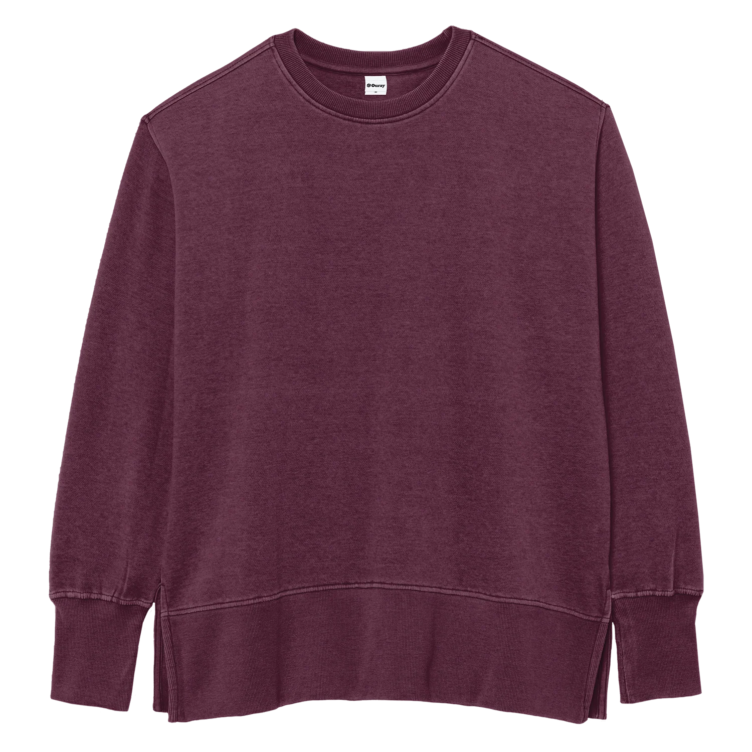 82250 Womens Weathered Fleece Crew - Image 7