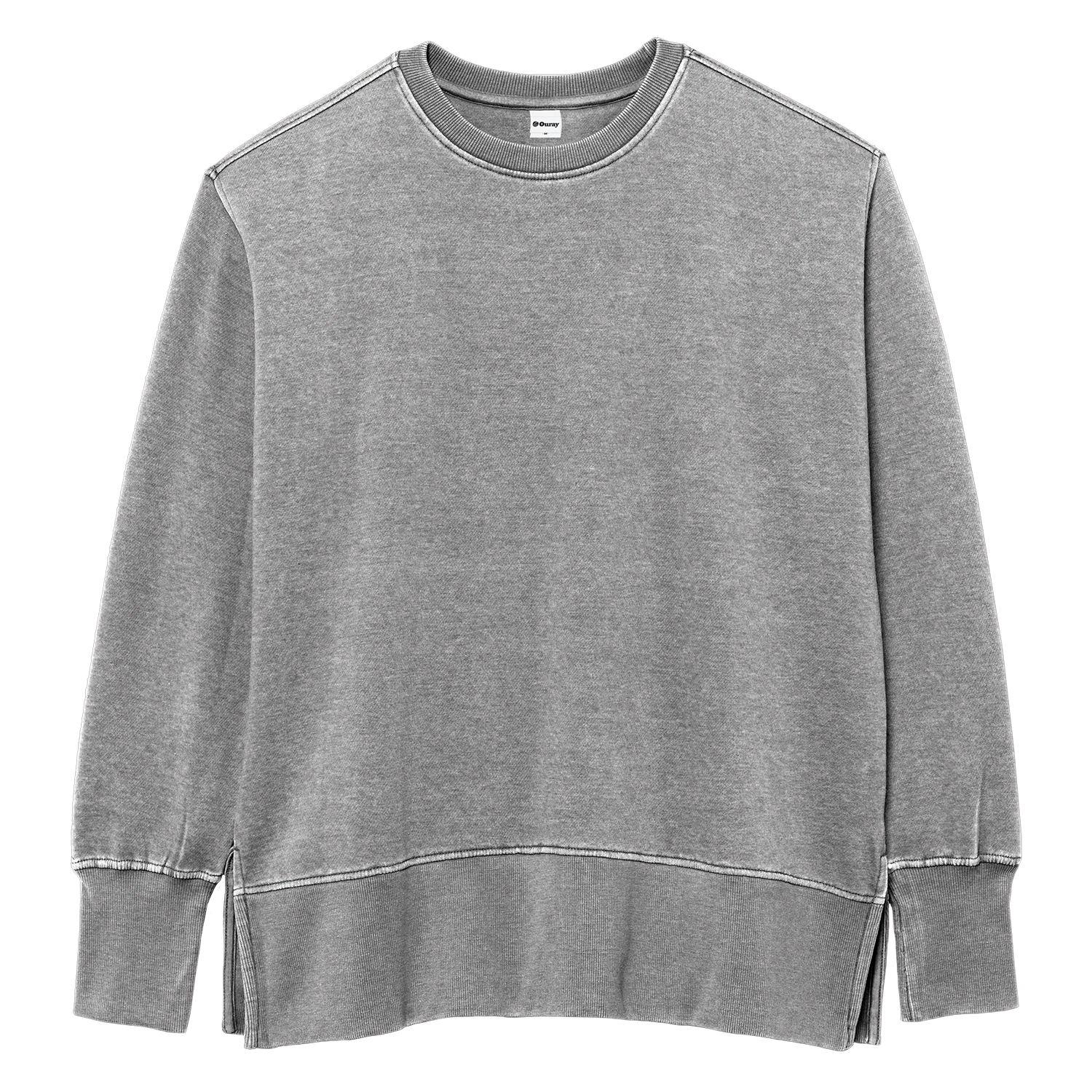 82250 Womens Weathered Fleece Crew - Image 9