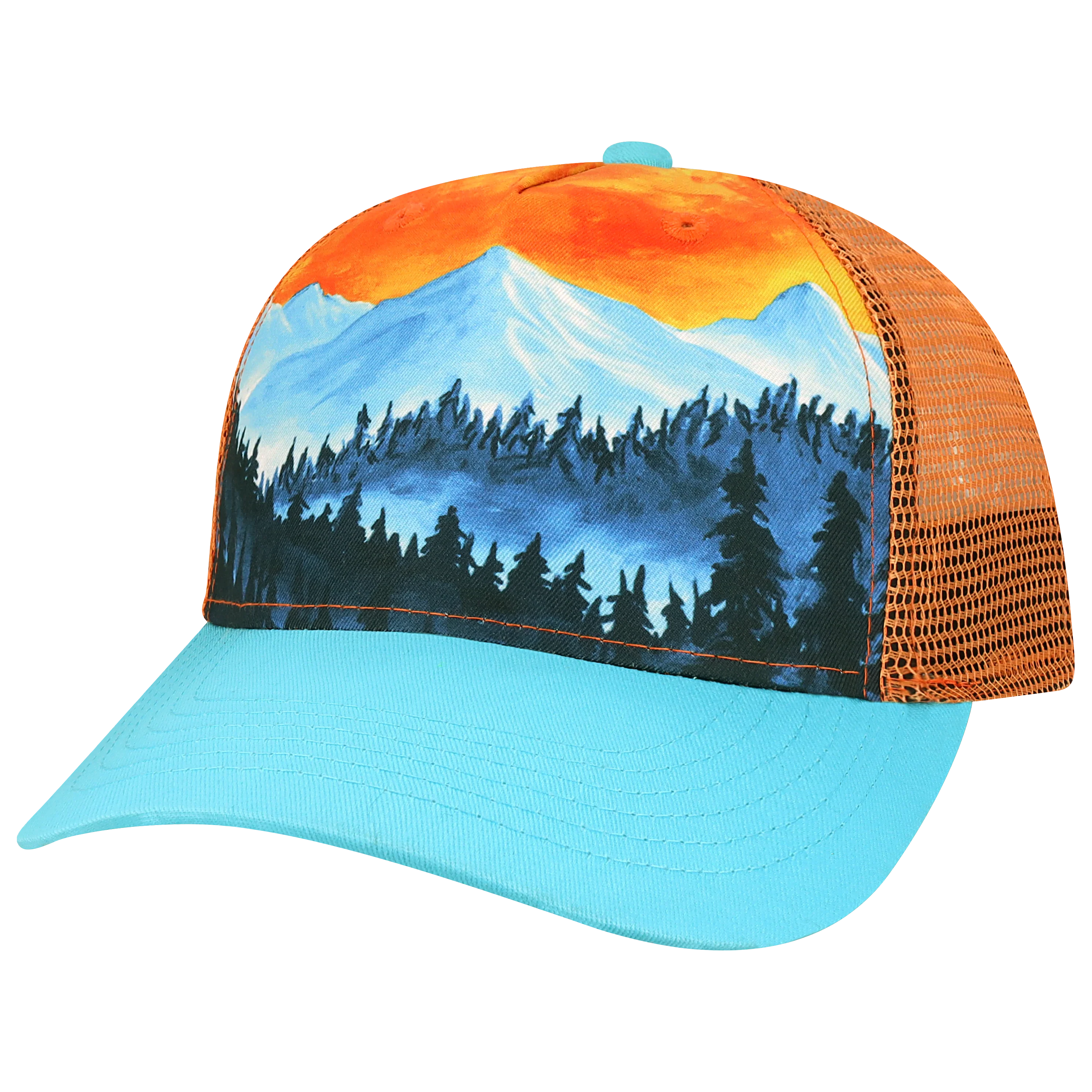 Y5PTKR Structured 5 Panel Trucker Youth Cap - Image 13