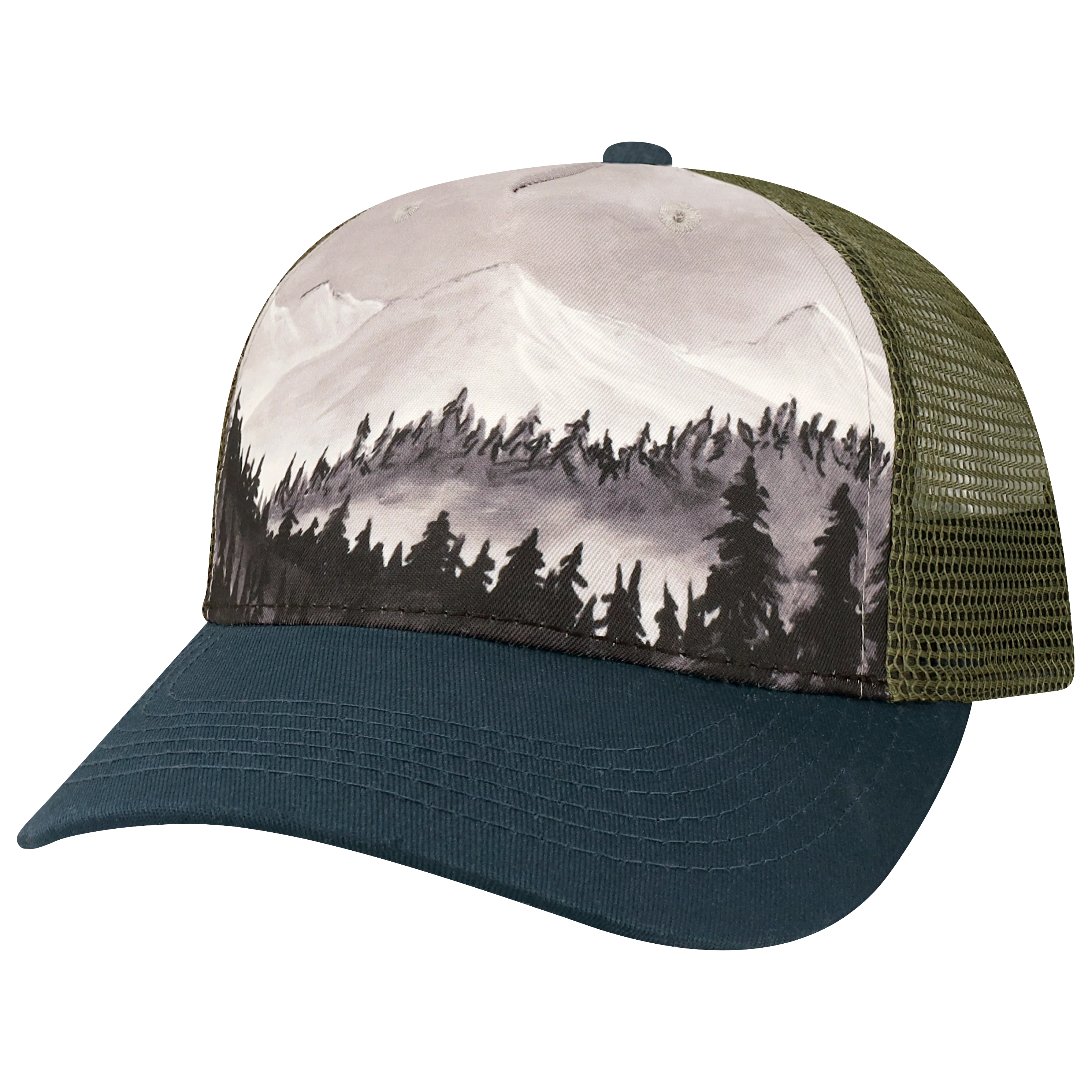 Y5PTKR Structured 5 Panel Trucker Youth Cap - Image 15