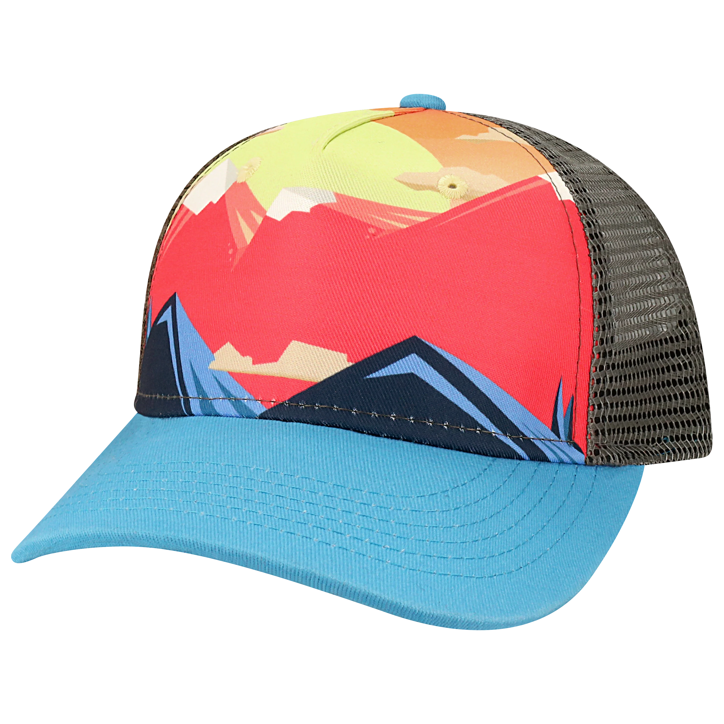 Y5PTKR Structured 5 Panel Trucker Youth Cap - Image 26