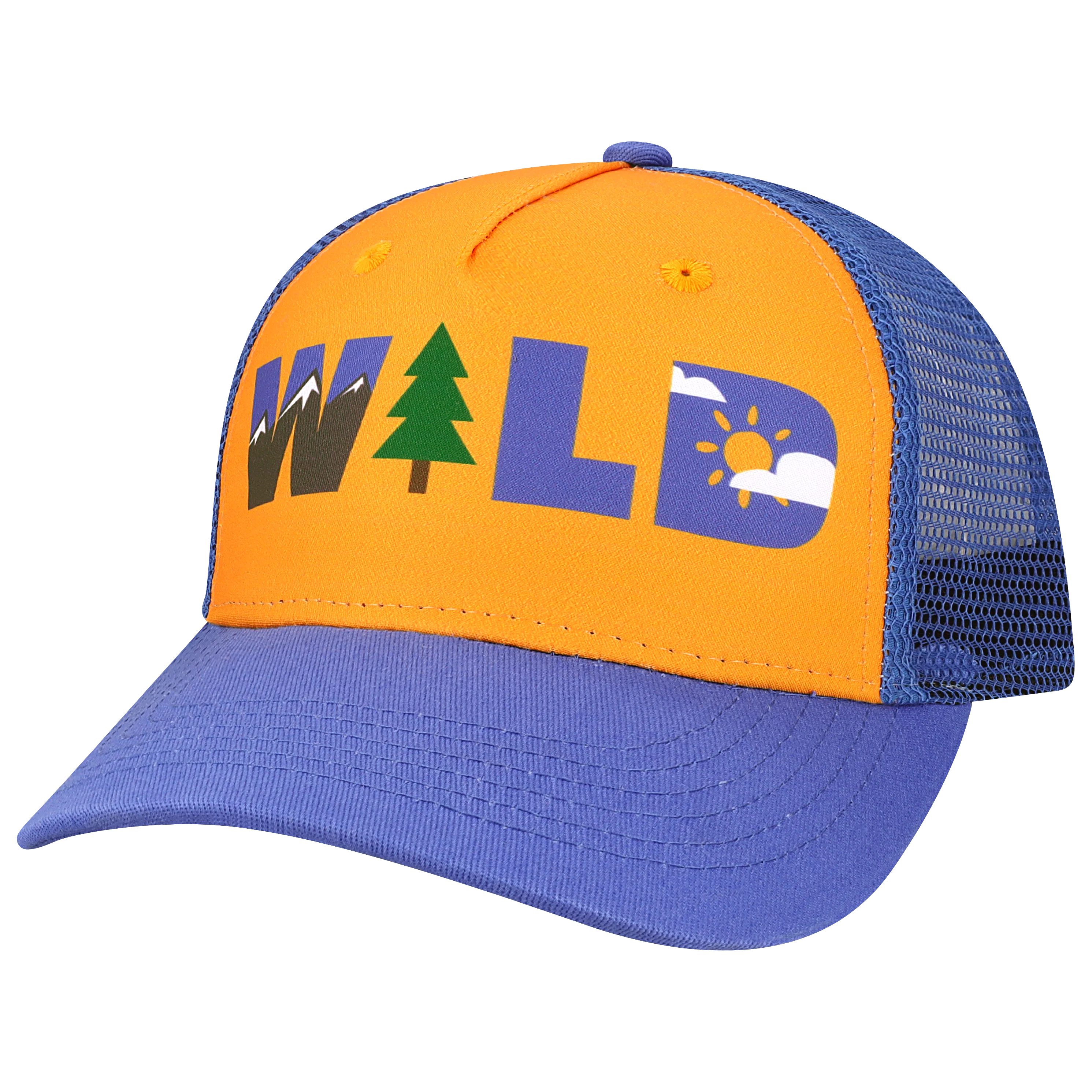 Y5PTKR Structured 5 Panel Trucker Youth Cap - Image 29