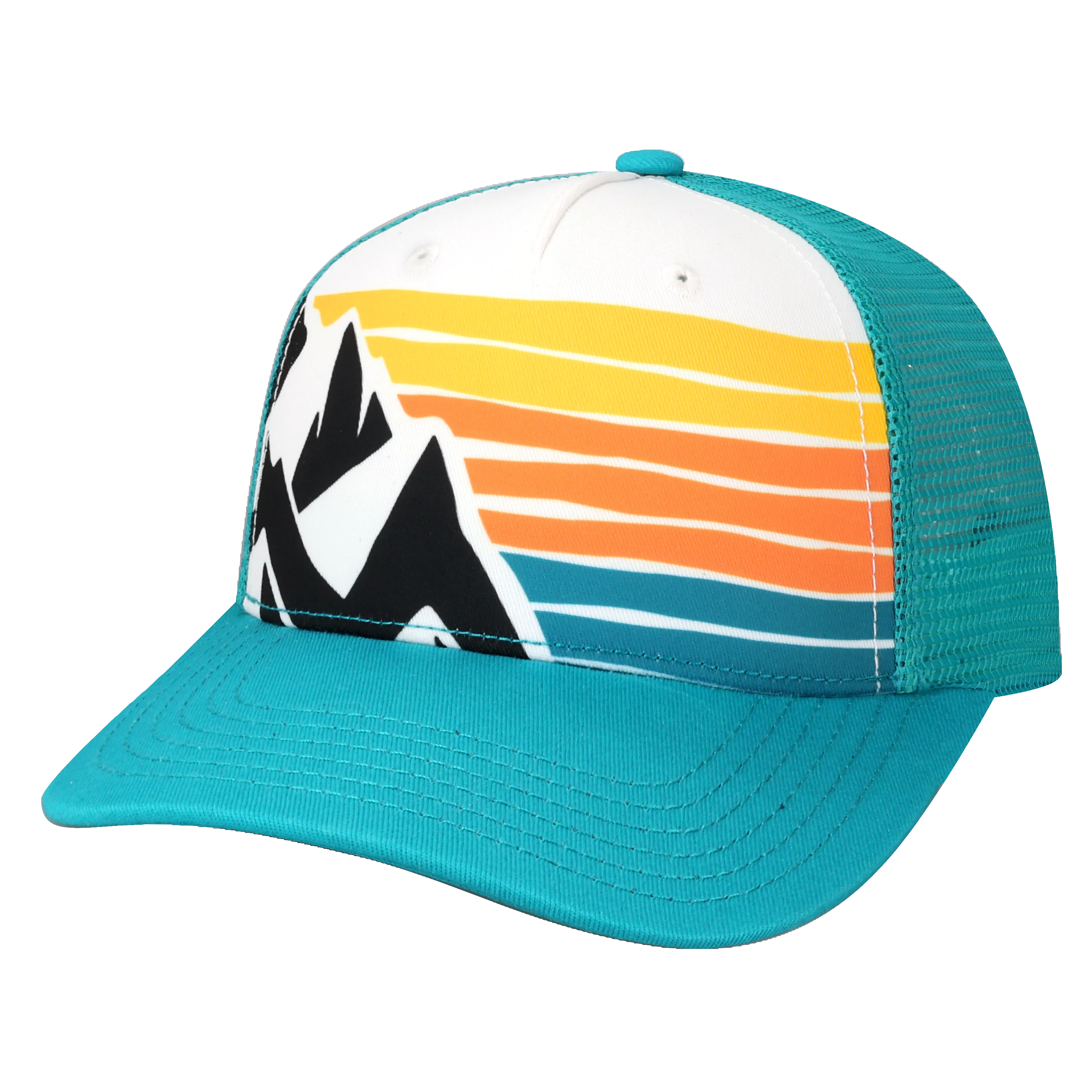 Y5PTKR Structured 5 Panel Trucker Youth Cap - Image 7