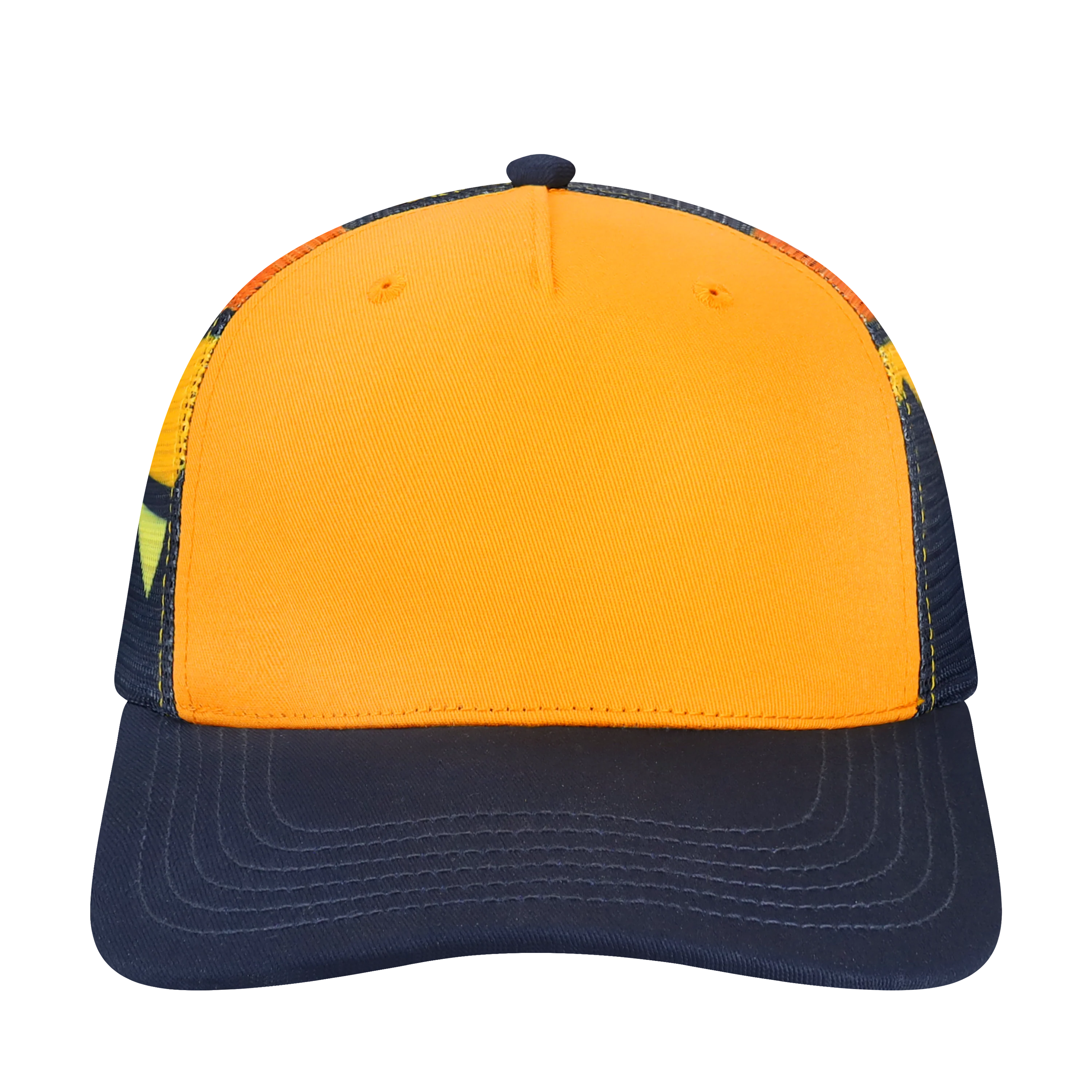 Y5PTKR Structured 5 Panel Trucker Youth Cap - Sublimated Mesh - Image 3